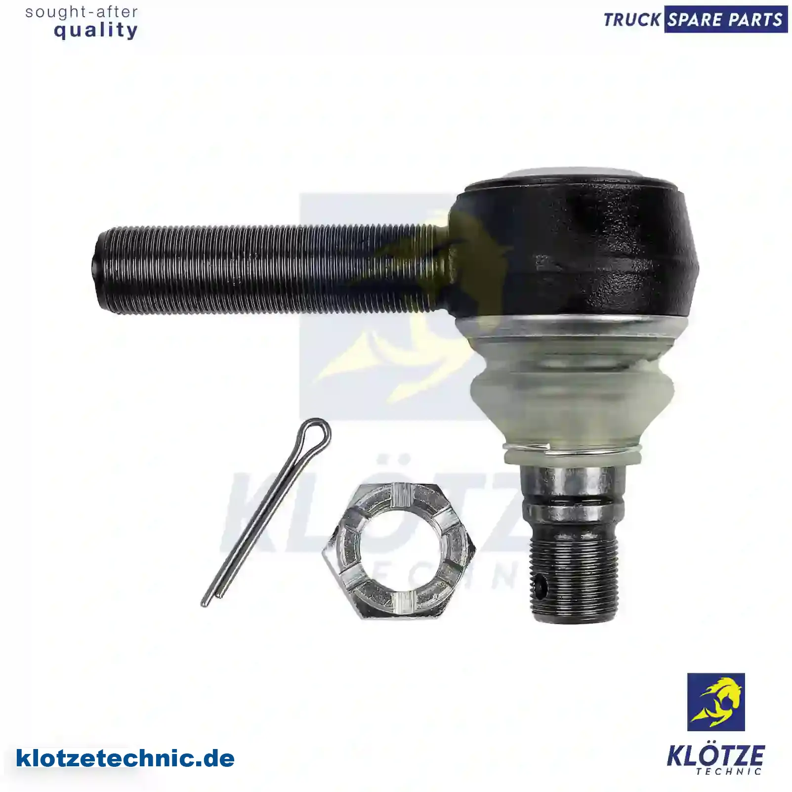 Ball joint, right hand thread, 0004607748, , , || Klötze Technic