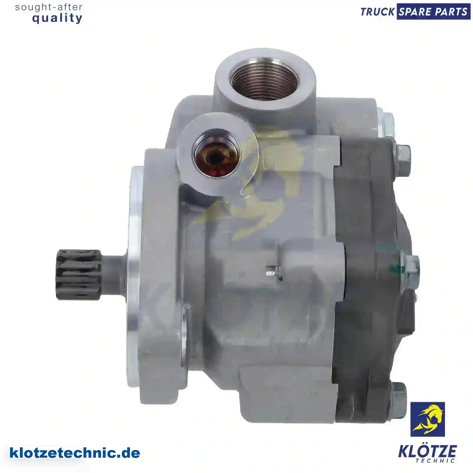 Servo pump, 0034603980, 0034604080, 0034606180 || Klötze Technic