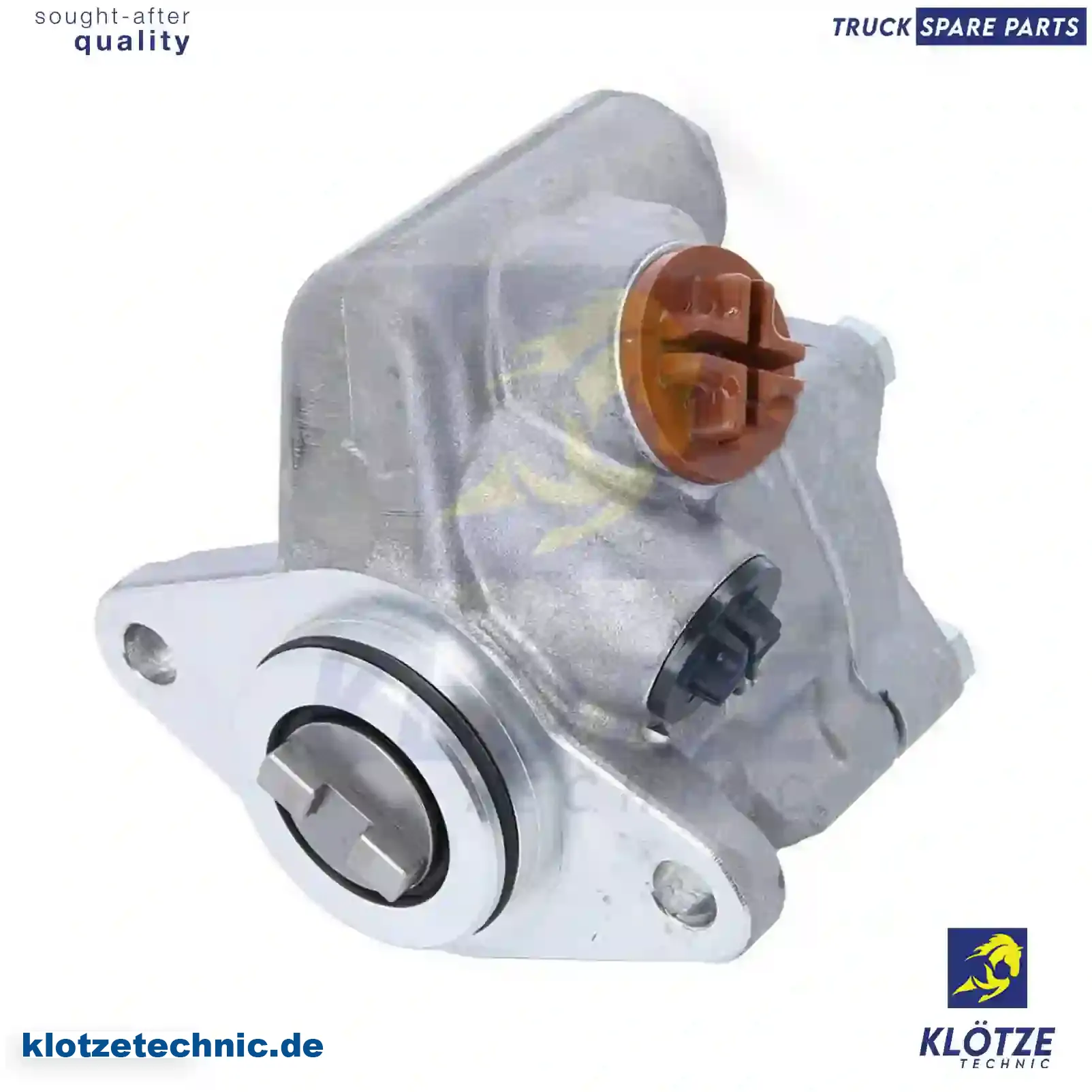 Servo pump, 0014608580, 0024604880, 0024605380, 1460858080, 2460538080 || Klötze Technic