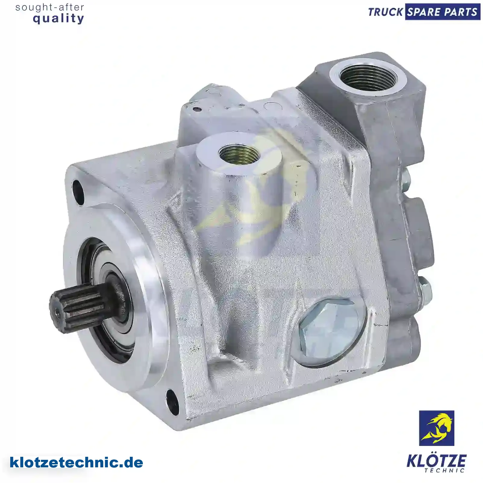 Servo pump, 9604600280 || Klötze Technic