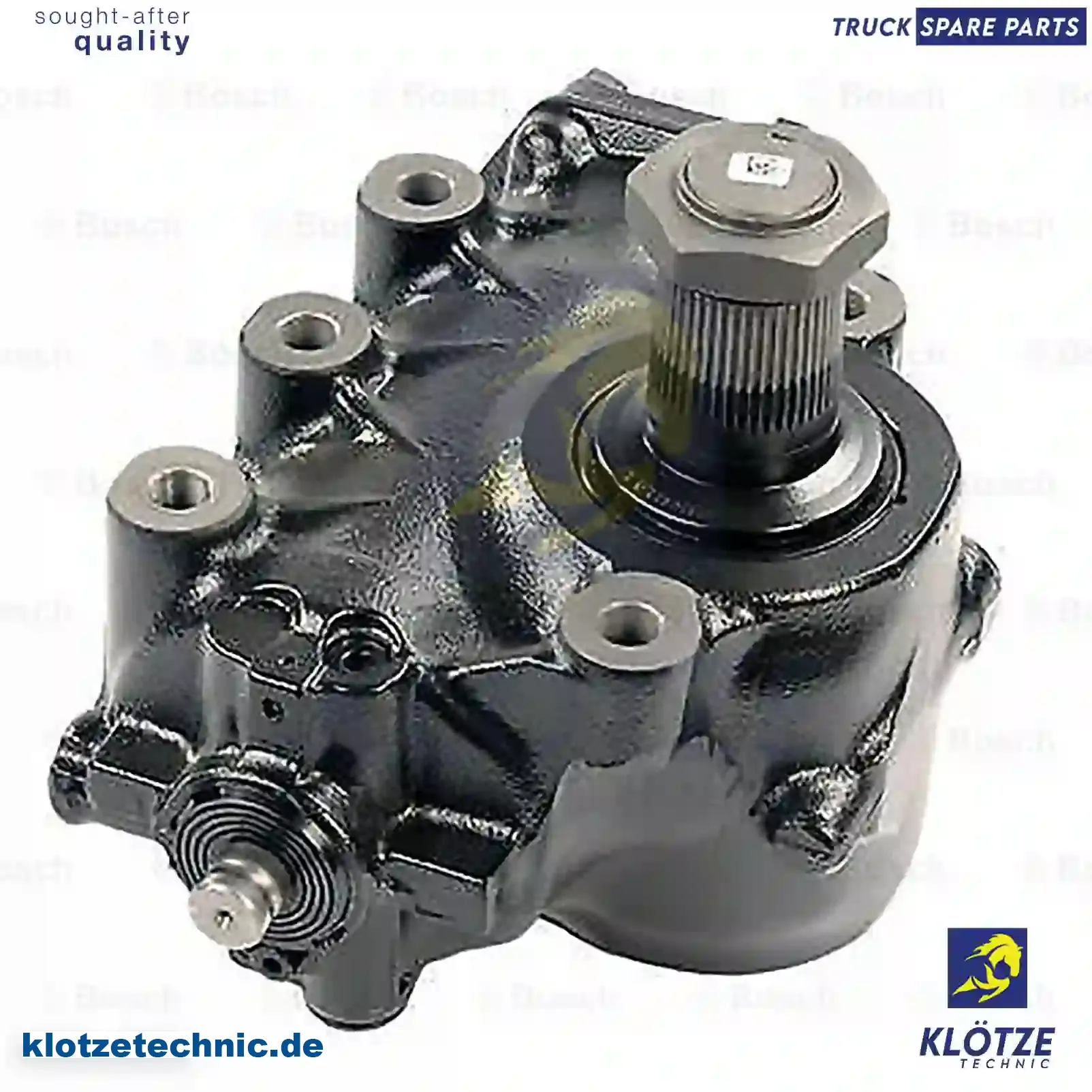 Steering gear, 6294600100, 62946 || Klötze Technic