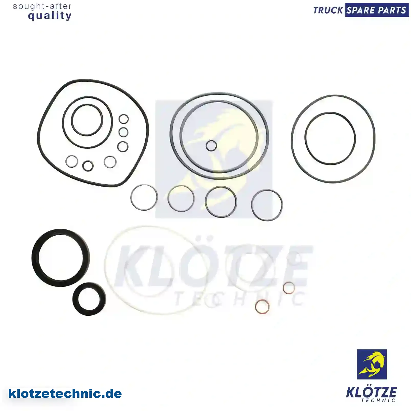 Repair kit, steering gear, 3874602601, 3874605246, 3874605248, 3875860346, 3875865246, 3875865248, 6214600001 || Klötze Technic