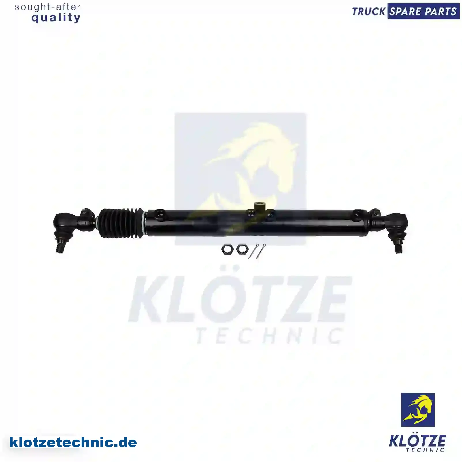 Hydraulic cylinder, steering, 1371320, 1527480, 1903610, 527480, , , || Klötze Technic