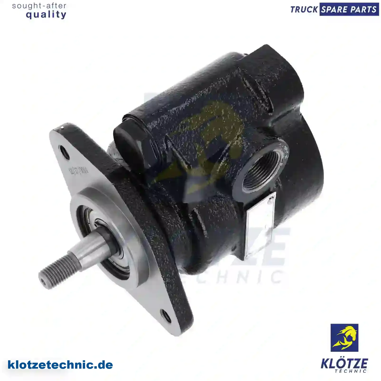 Servo pump, 0647602, 0647602R, 647602, 647602A, 647602R || Klötze Technic