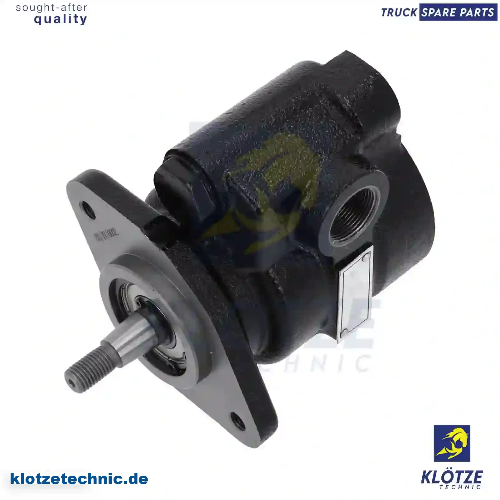 Servo pump, 0624702, 0624702R, 624702, 624702A, 624702R || Klötze Technic