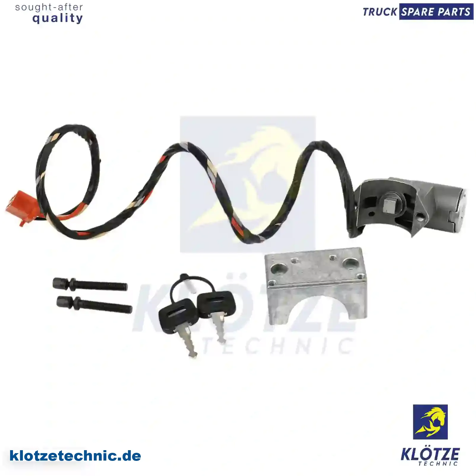 Steering lock, 1287785, 1342288, ZG20153-0008 || Klötze Technic