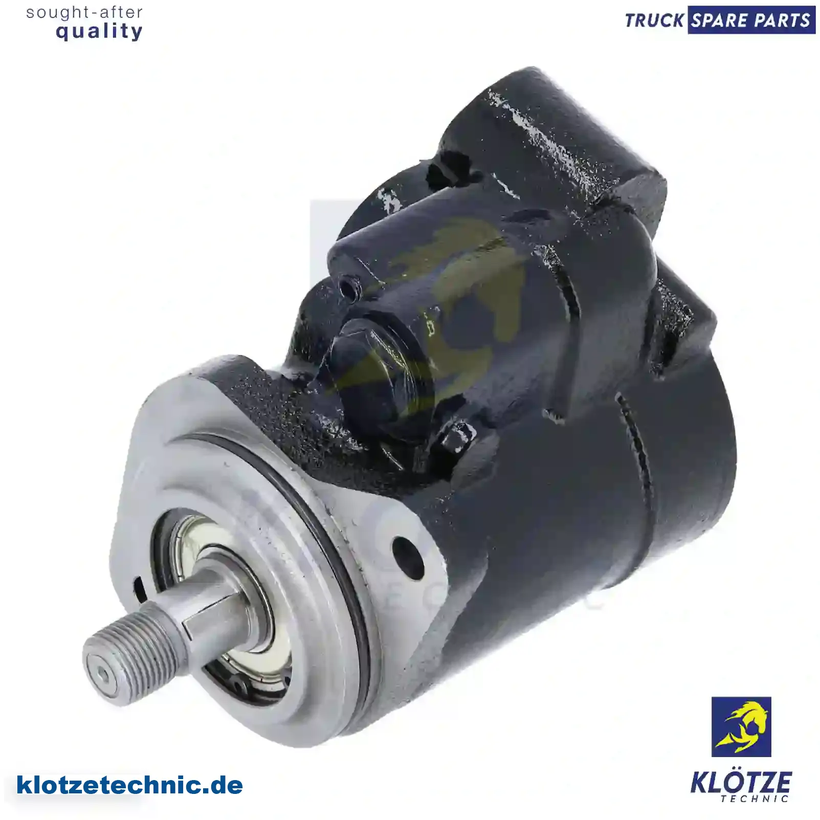 Servo pump, 1587787, 1591014, 5001938, 5002281, 5007938 || Klötze Technic