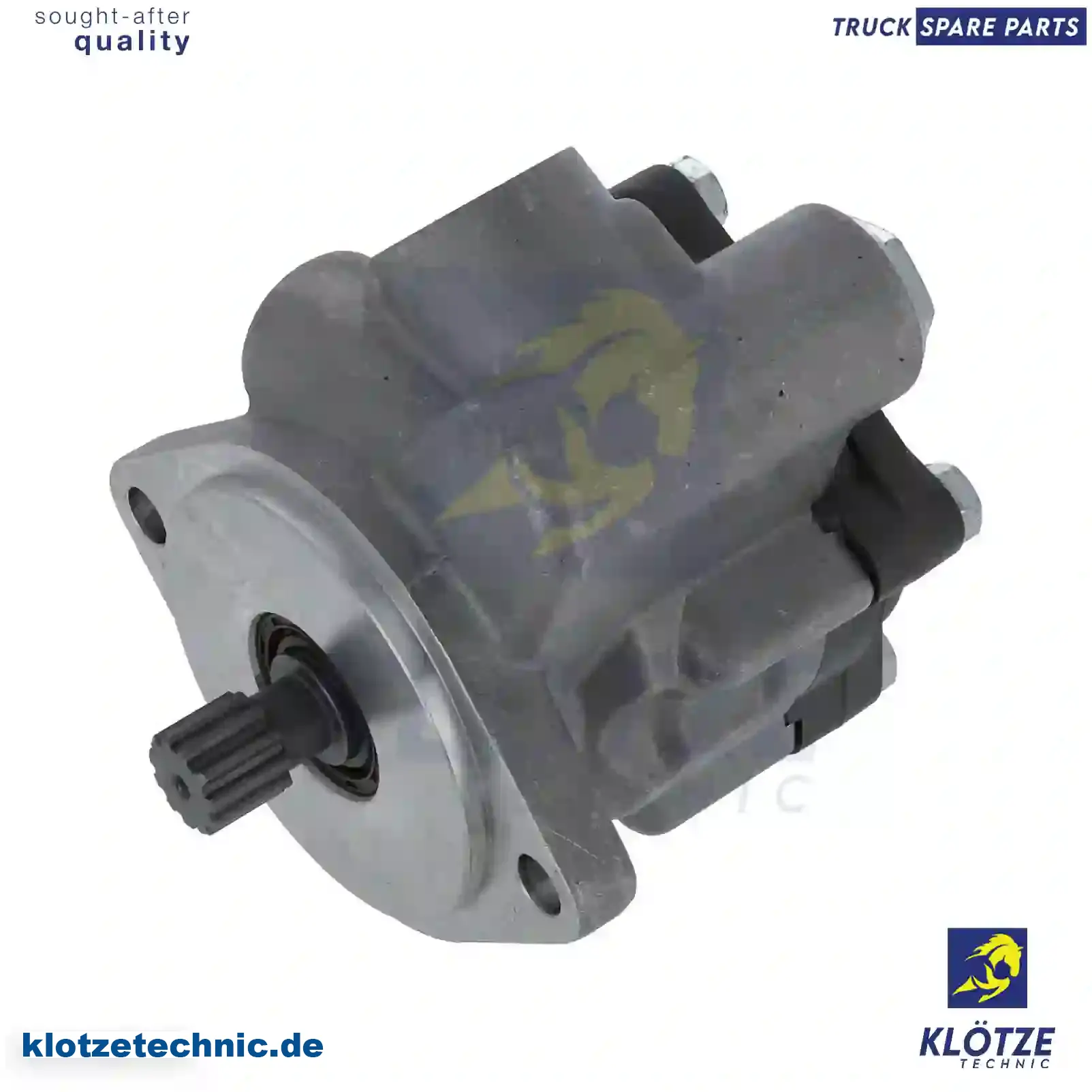 Servo pump, 5010557813, 5010557868, 5001865380 || Klötze Technic