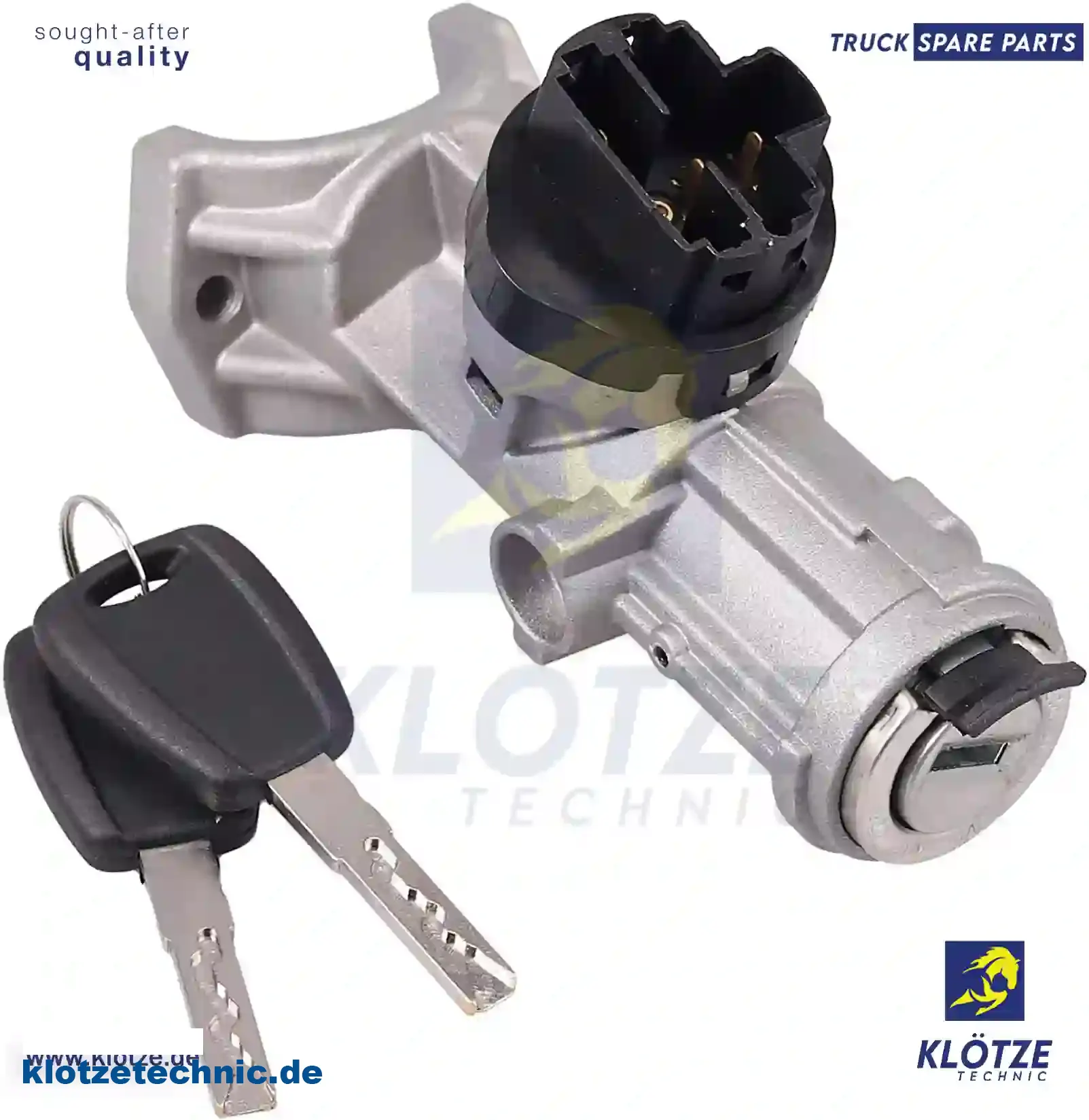 Steering lock, with ignition lock, 1329316080 || Klötze Technic