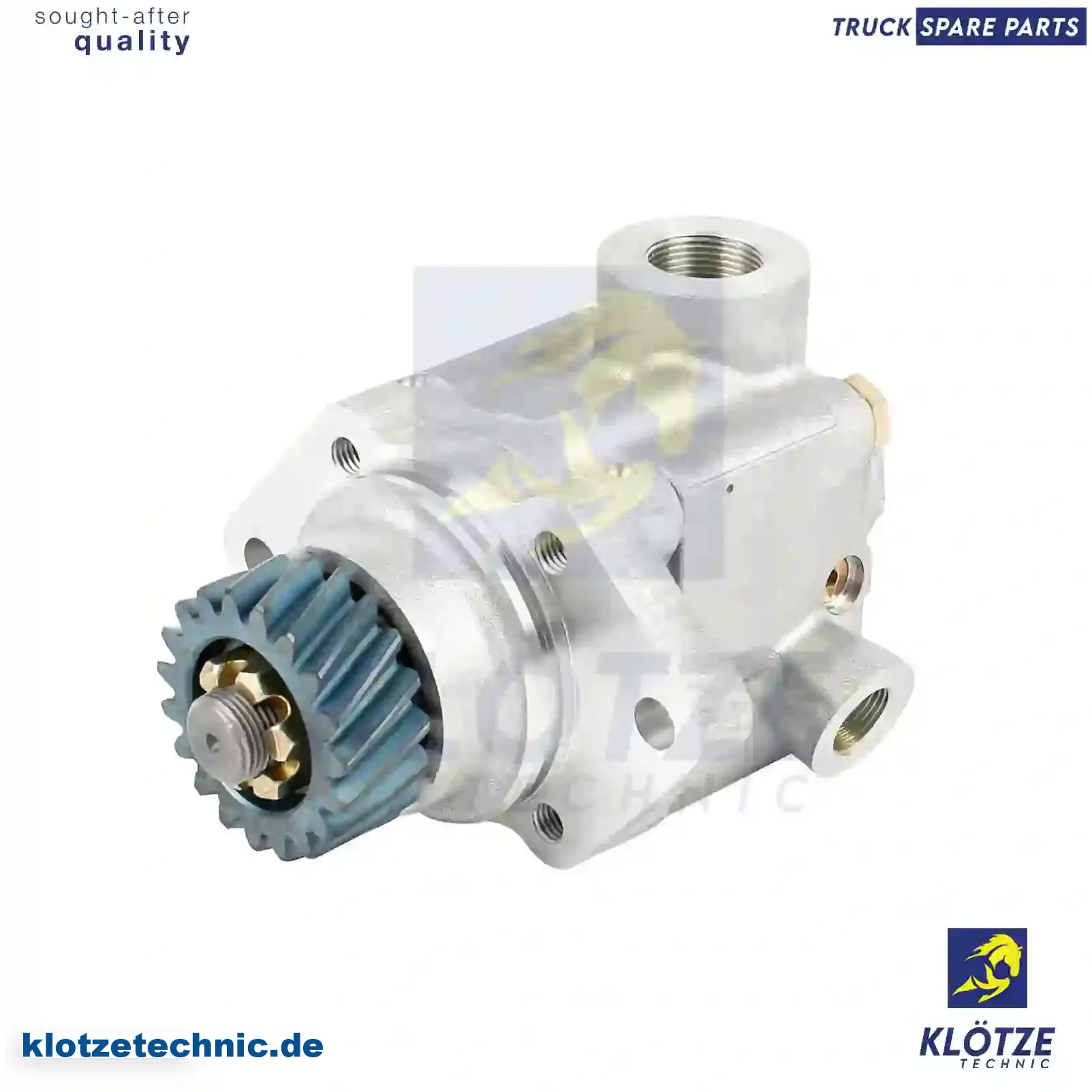 Servo pump, 3172480, 3172484, 8113285, 8119285, 85000046 || Klötze Technic