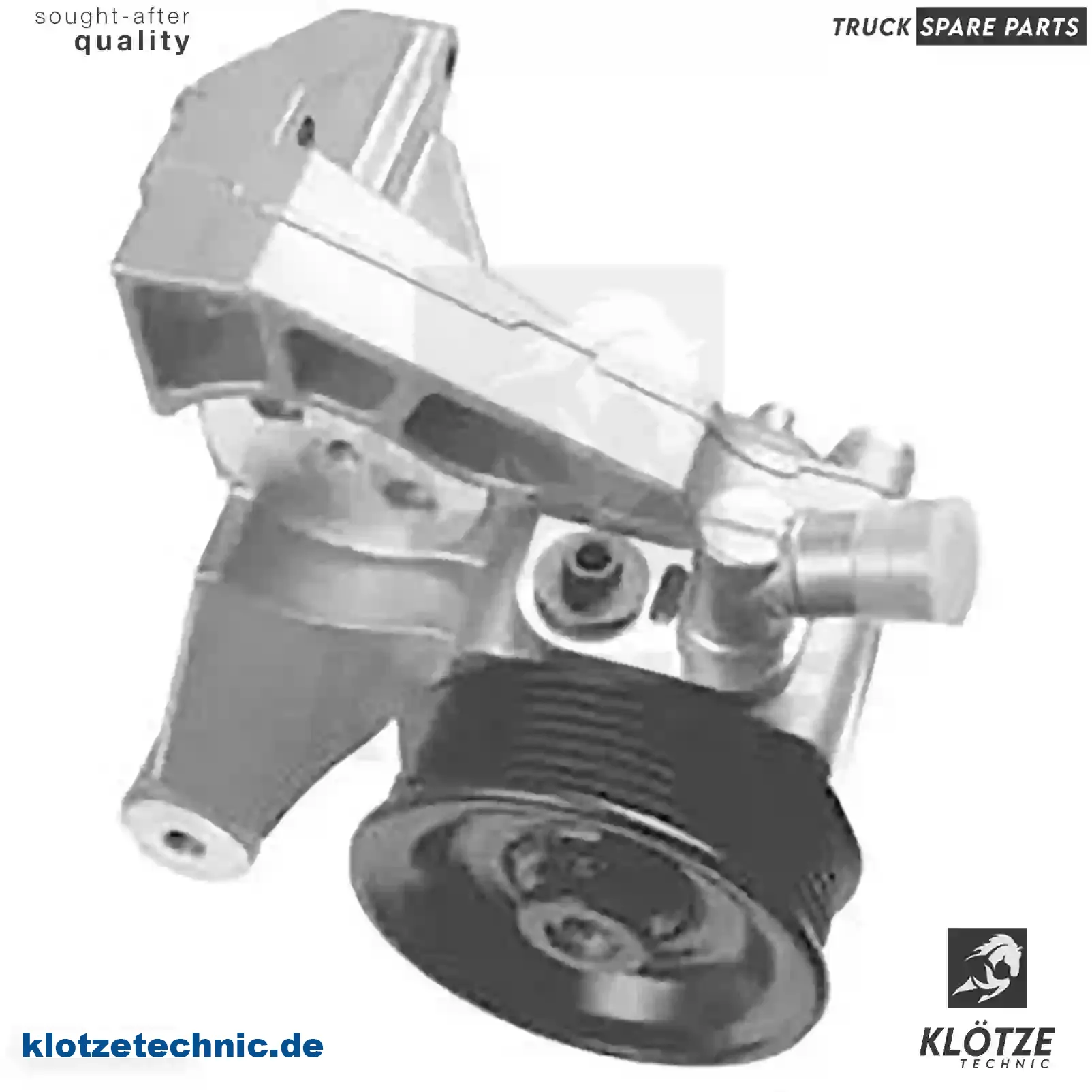 Servo pump, 500060041, 500060042, 504046460, 500060042, 504046460 || Klötze Technic