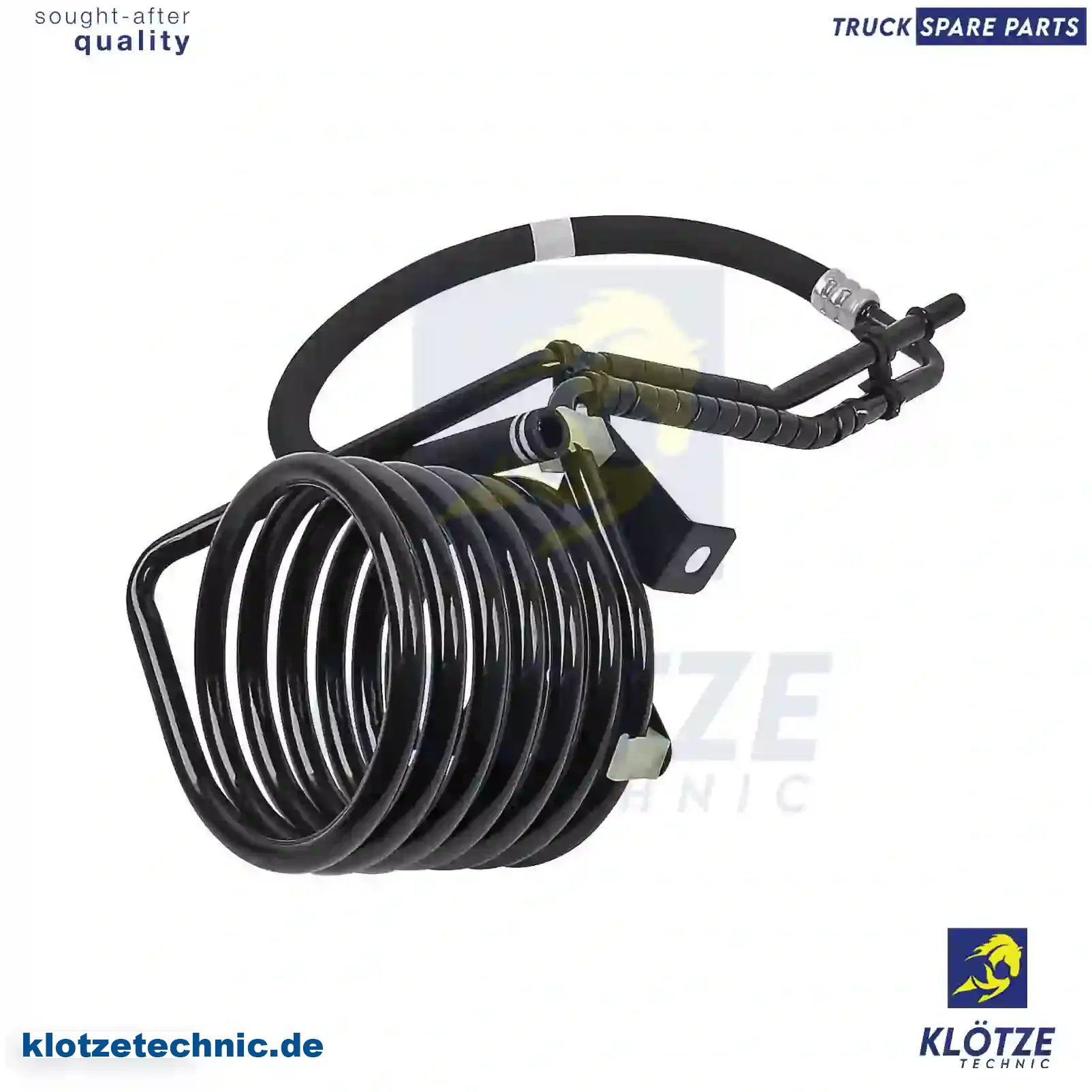 Hydraulic pipe, 504334201, ZG03039-0008 || Klötze Technic