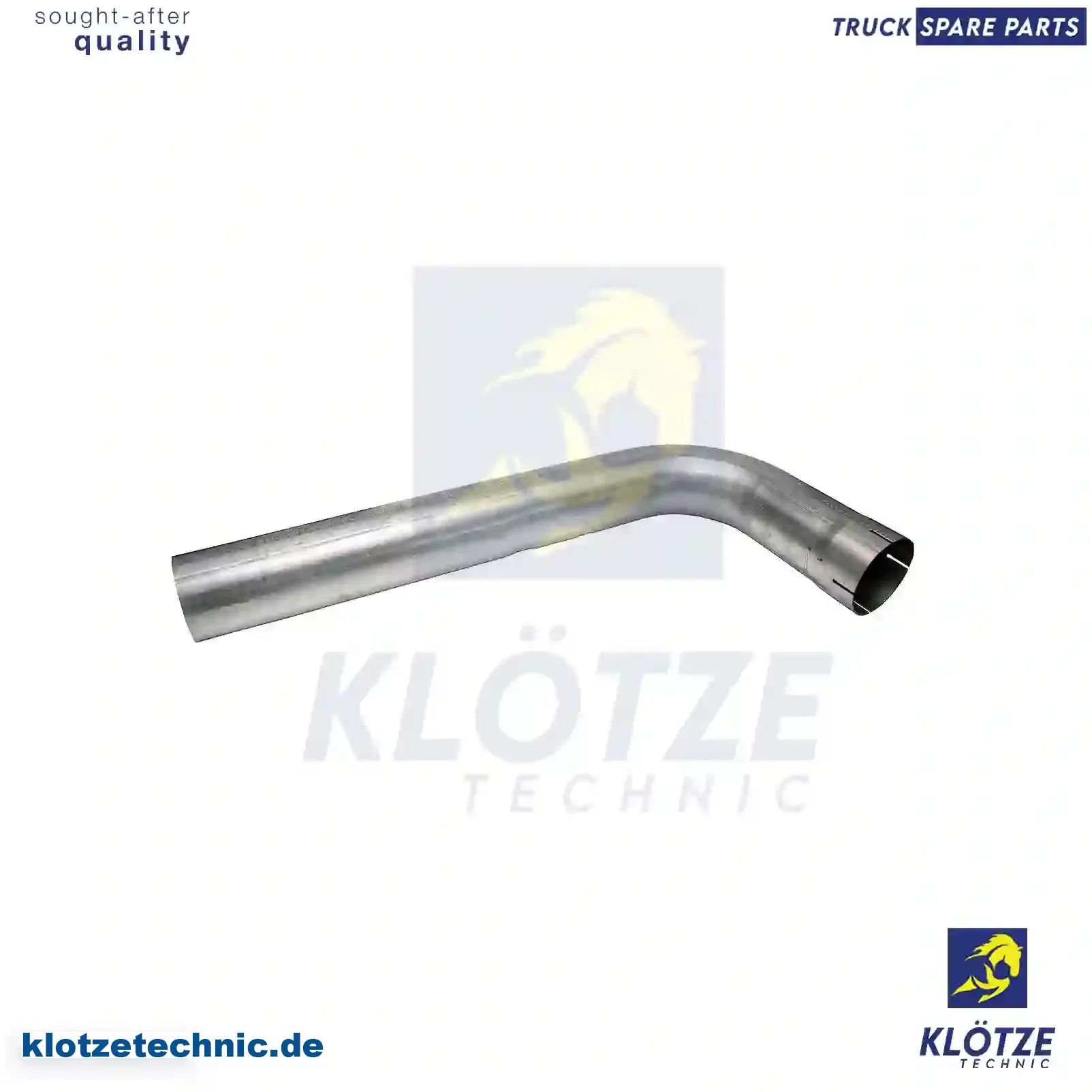Front exhaust pipe, 81152040451, 8115 || Klötze Technic