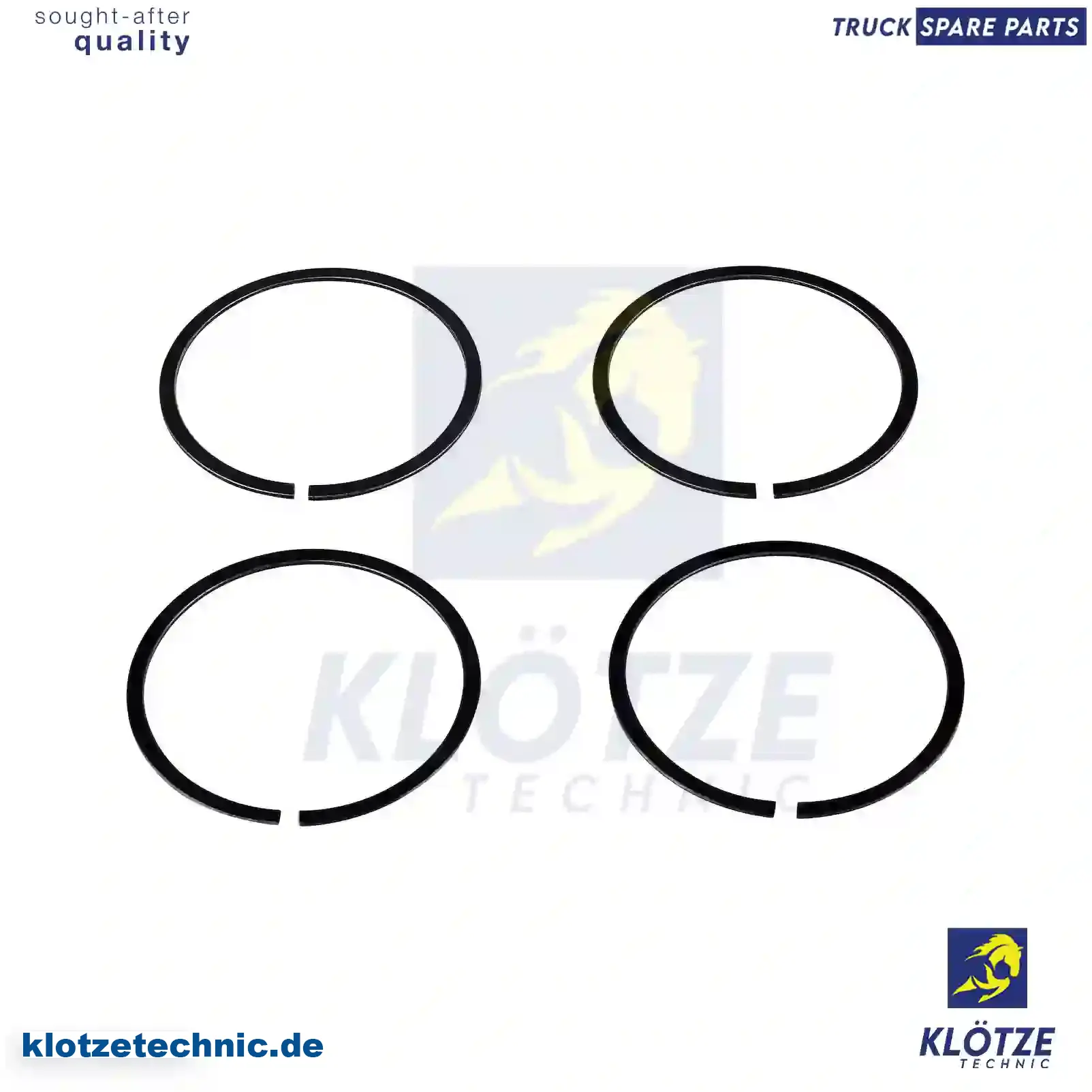 Seal ring kit, exhaust manifold, 51987010121, 2V5129597A, || Klötze Technic