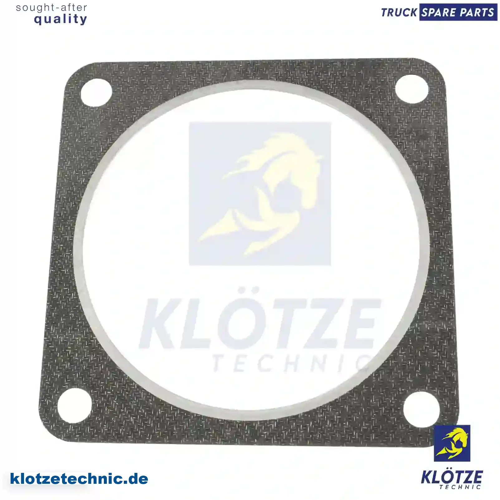 Gasket, exhaust pipe, 81159010020, 8196 || Klötze Technic