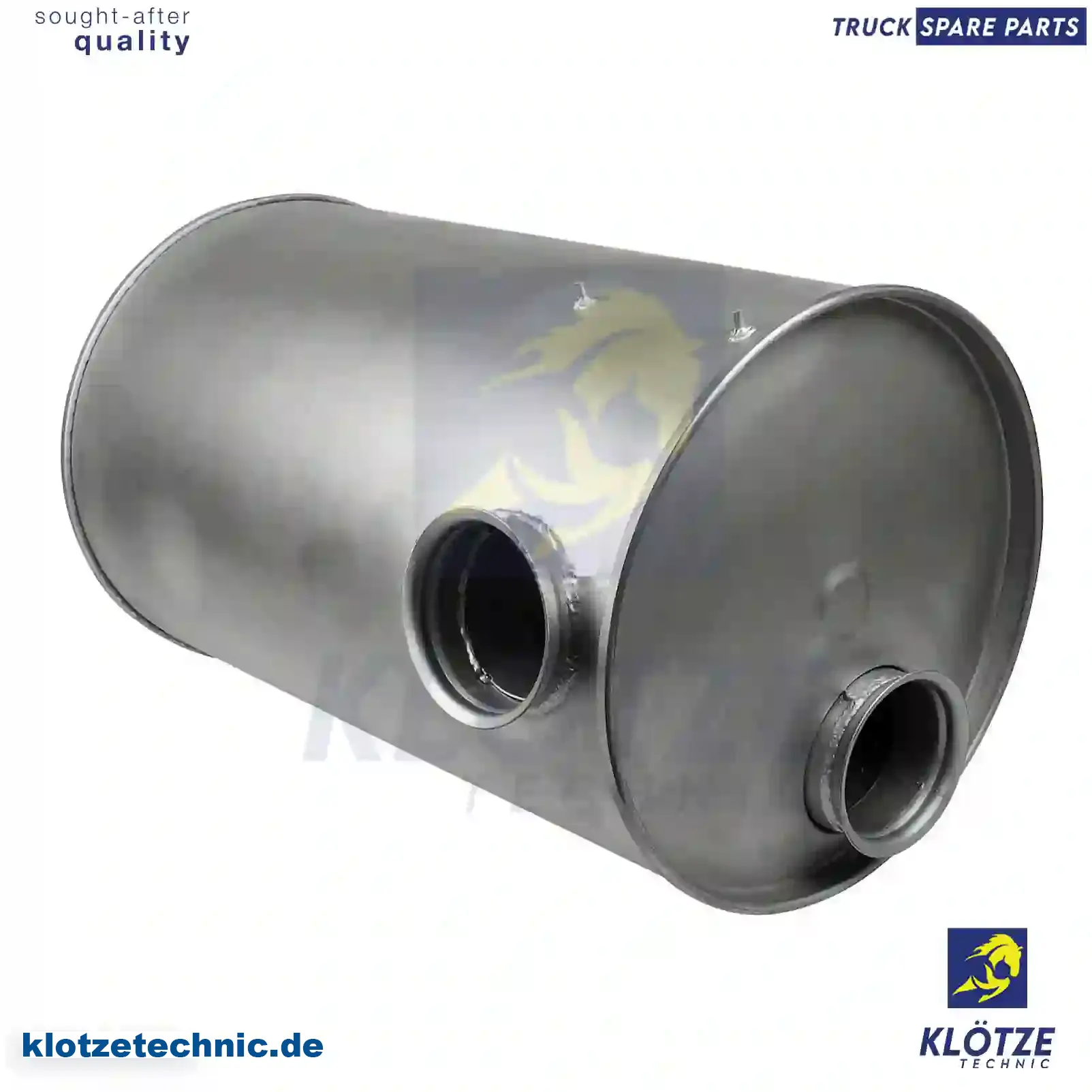 Silencer, 7420554000, 1676496, 3979599, 3979909, ZG10346-0008 || Klötze Technic