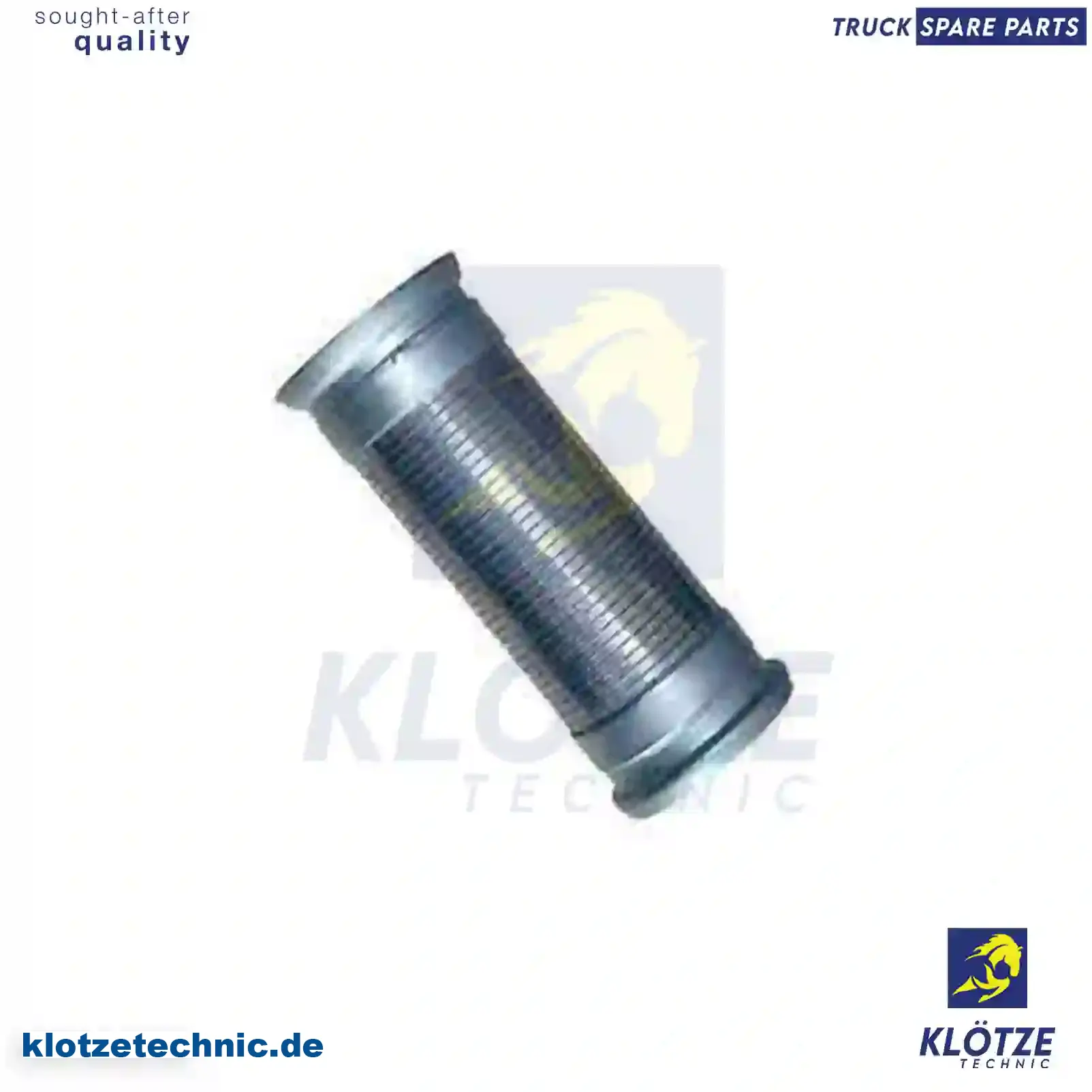 Flexible pipe, stainless steel, N1011006858, 6214900065, 8341000254, 011006858, 022151000, 8341000150C, ZG10325-0008 || Klötze Technic