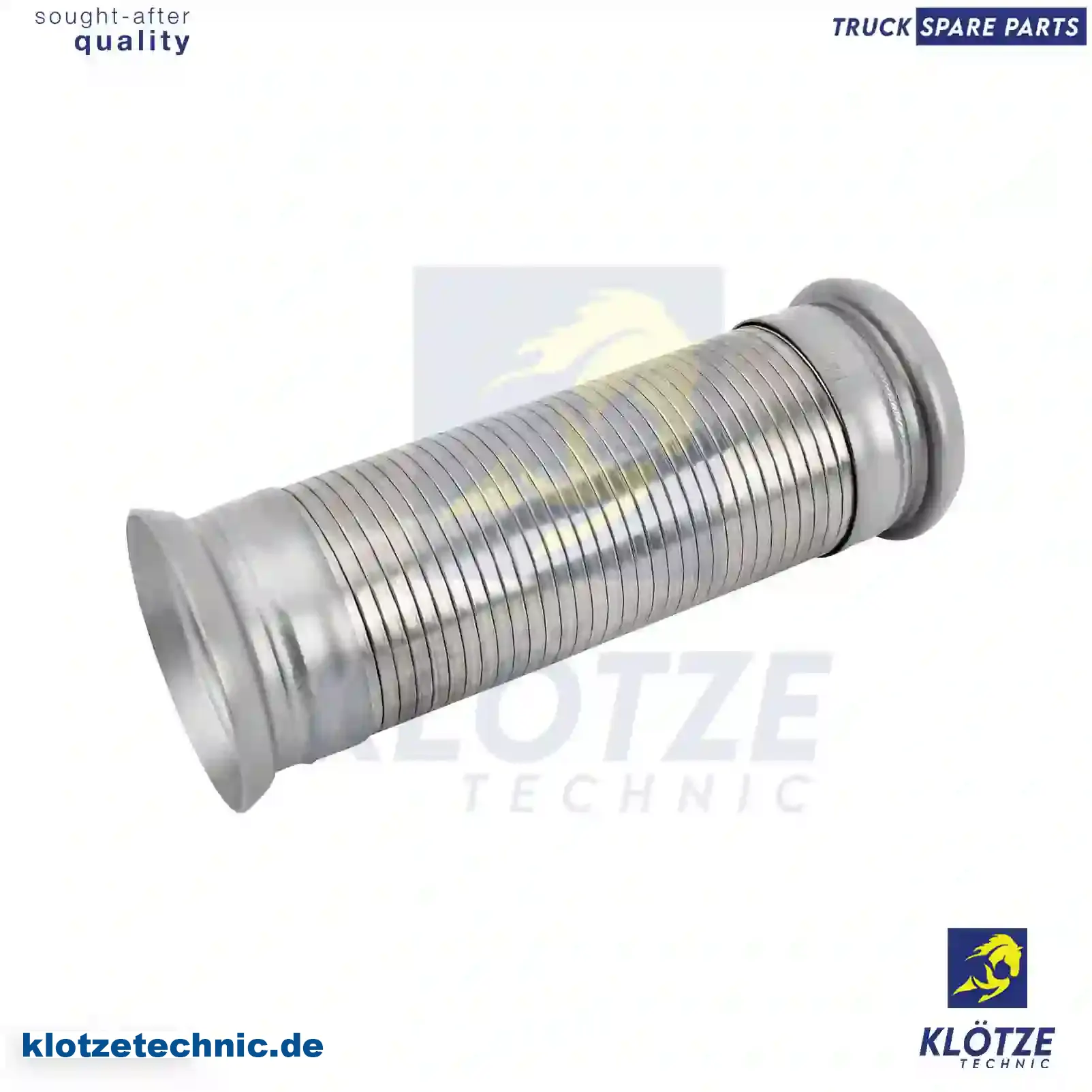 Flexible pipe, stainless steel, 6204900465, ZG10326-0008 || Klötze Technic