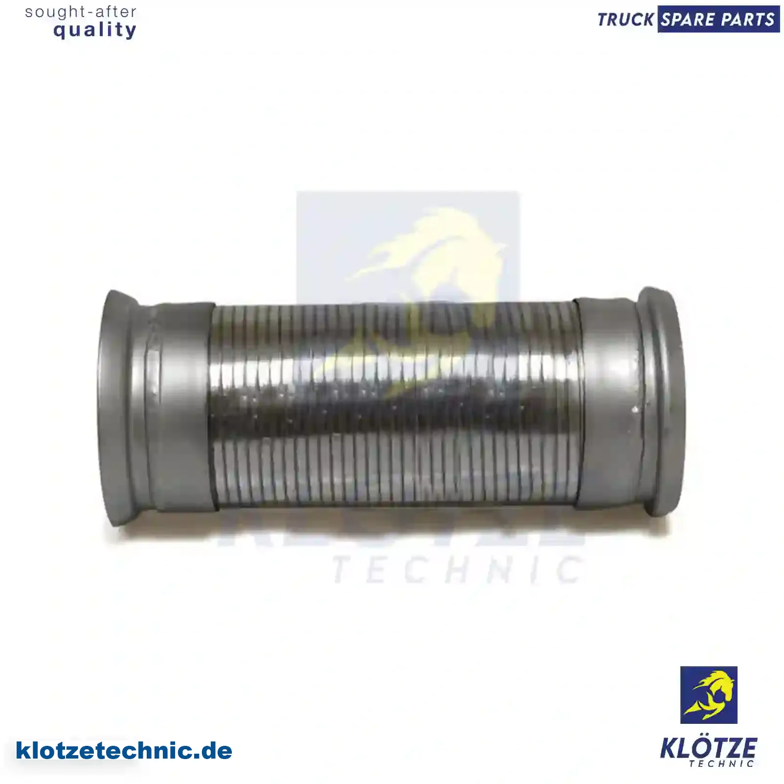 Flexible pipe, stainless steel, 6204900365, 8341000151C, ZG10327-0008 || Klötze Technic