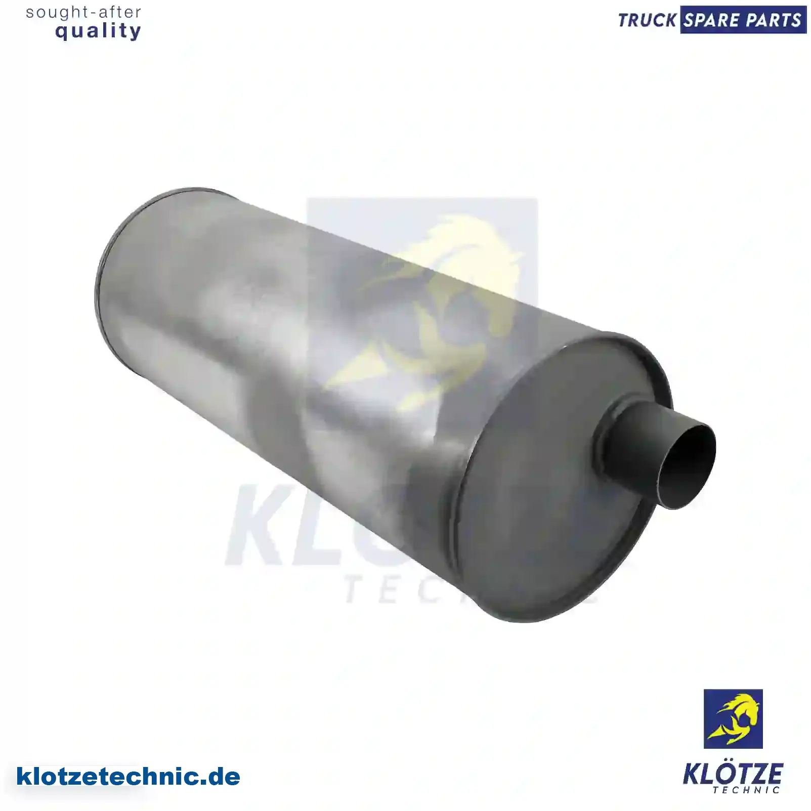 Silencer, 6454900501, 64549 || Klötze Technic