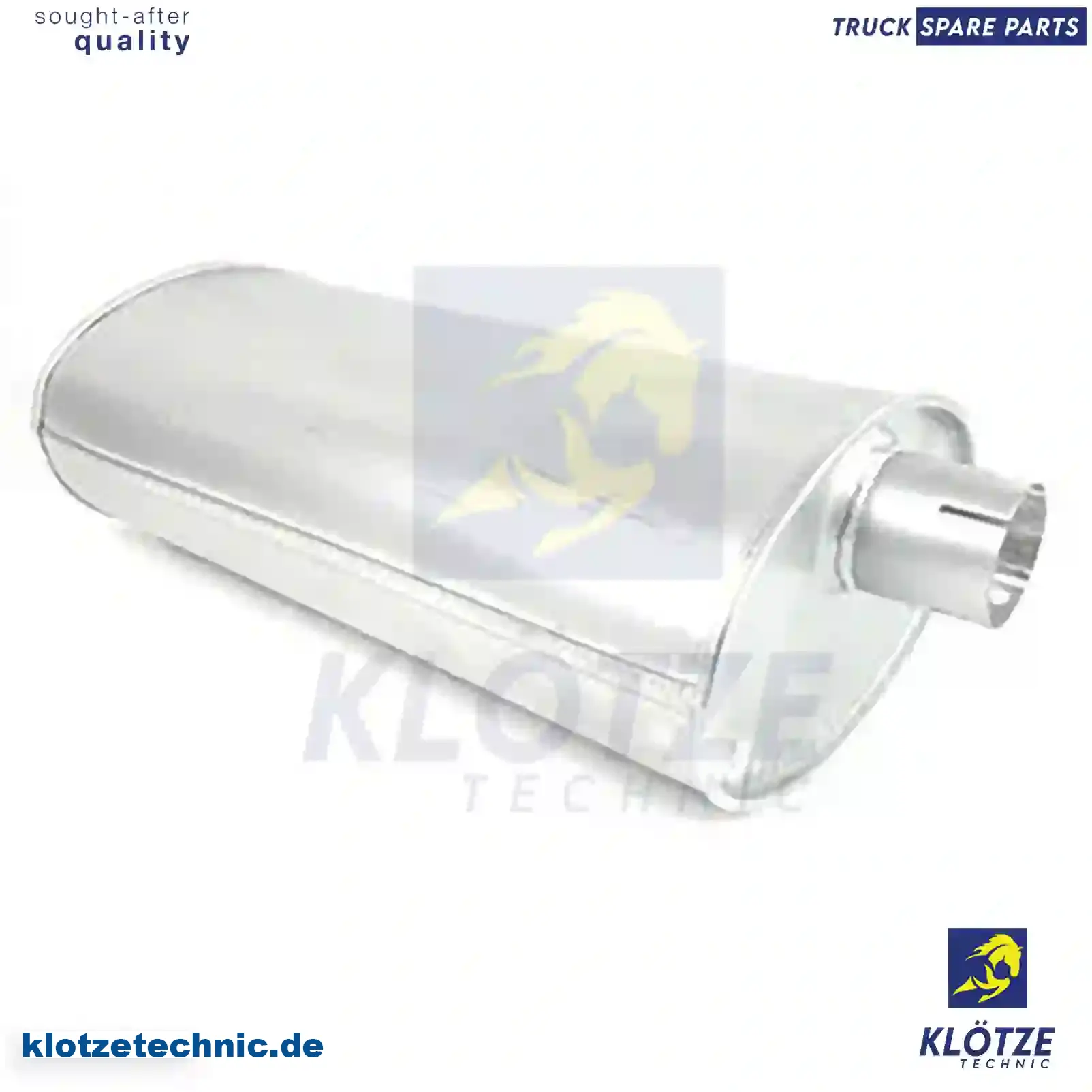 Silencer, 04837896, 4837896, 504098007 || Klötze Technic