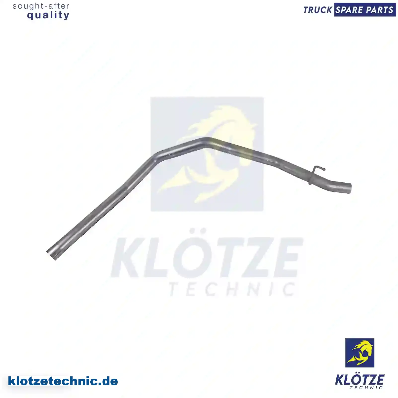 Exhaust pipe, 500347390, 500347392, 504197227, 5000347392 || Klötze Technic