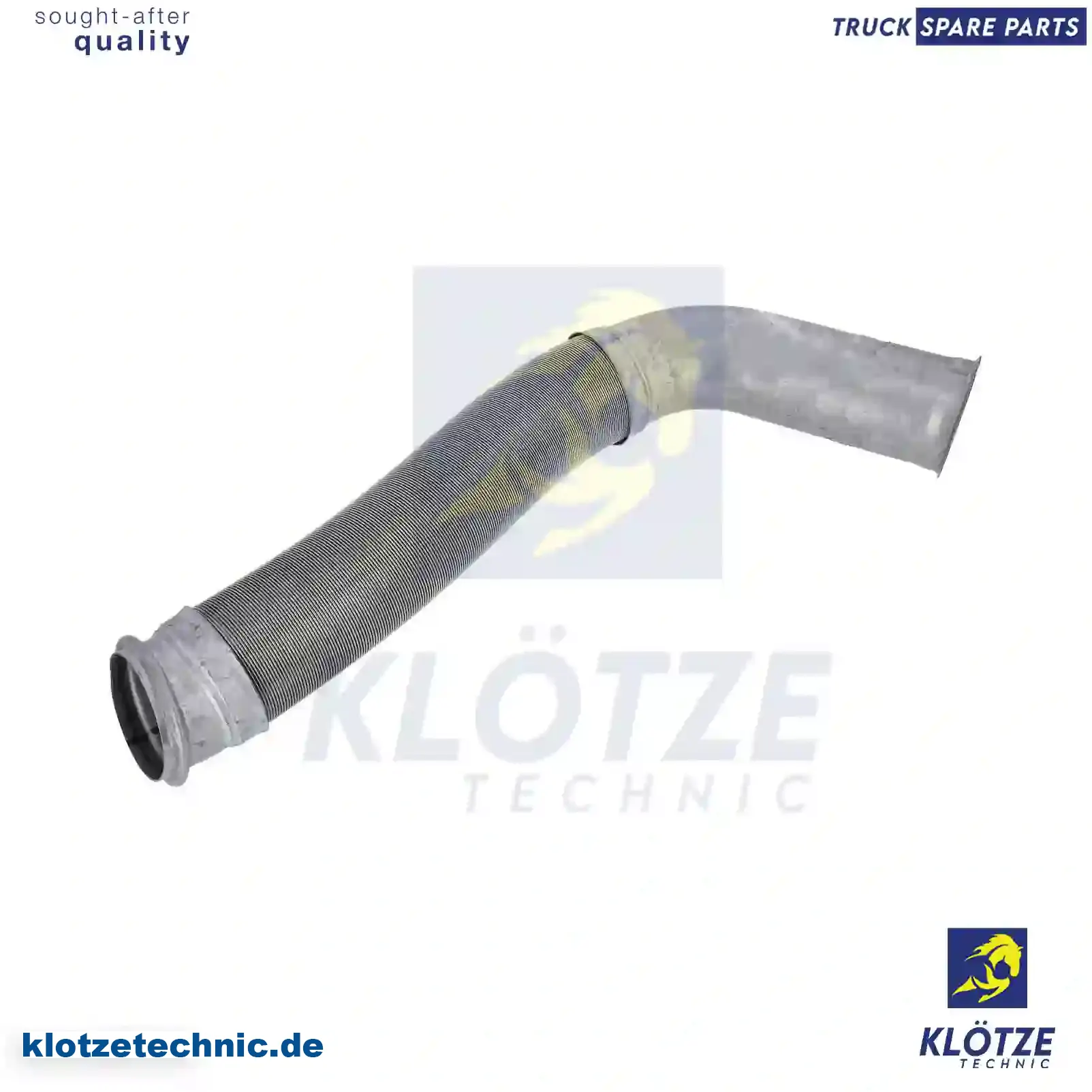 Front exhaust pipe, 1344053, 1428367, 1629454, ZG10334-0008 || Klötze Technic