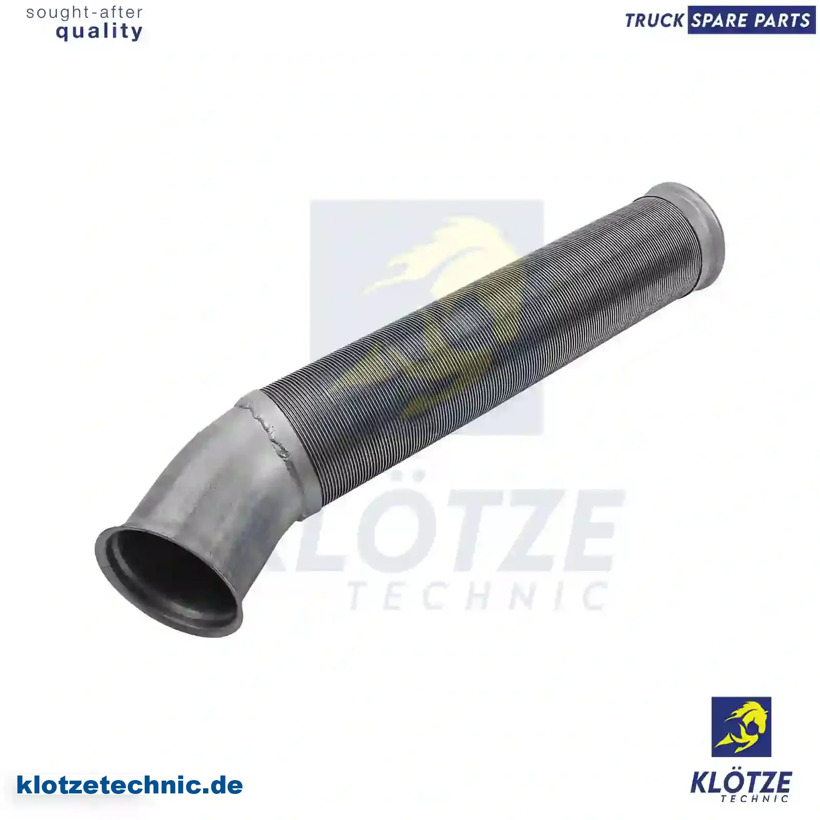 Exhaust pipe, 1634456, 1643463, 1743073, ZG10303-0008 || Klötze Technic