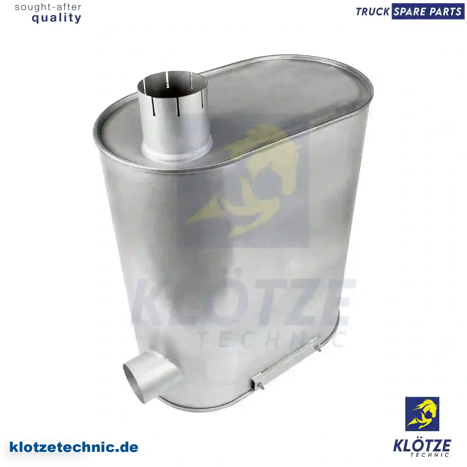 Silencer, 5001843419, 5010230752, 5010269366, 5010317416, 5010317669, ZG10354-0008 || Klötze Technic