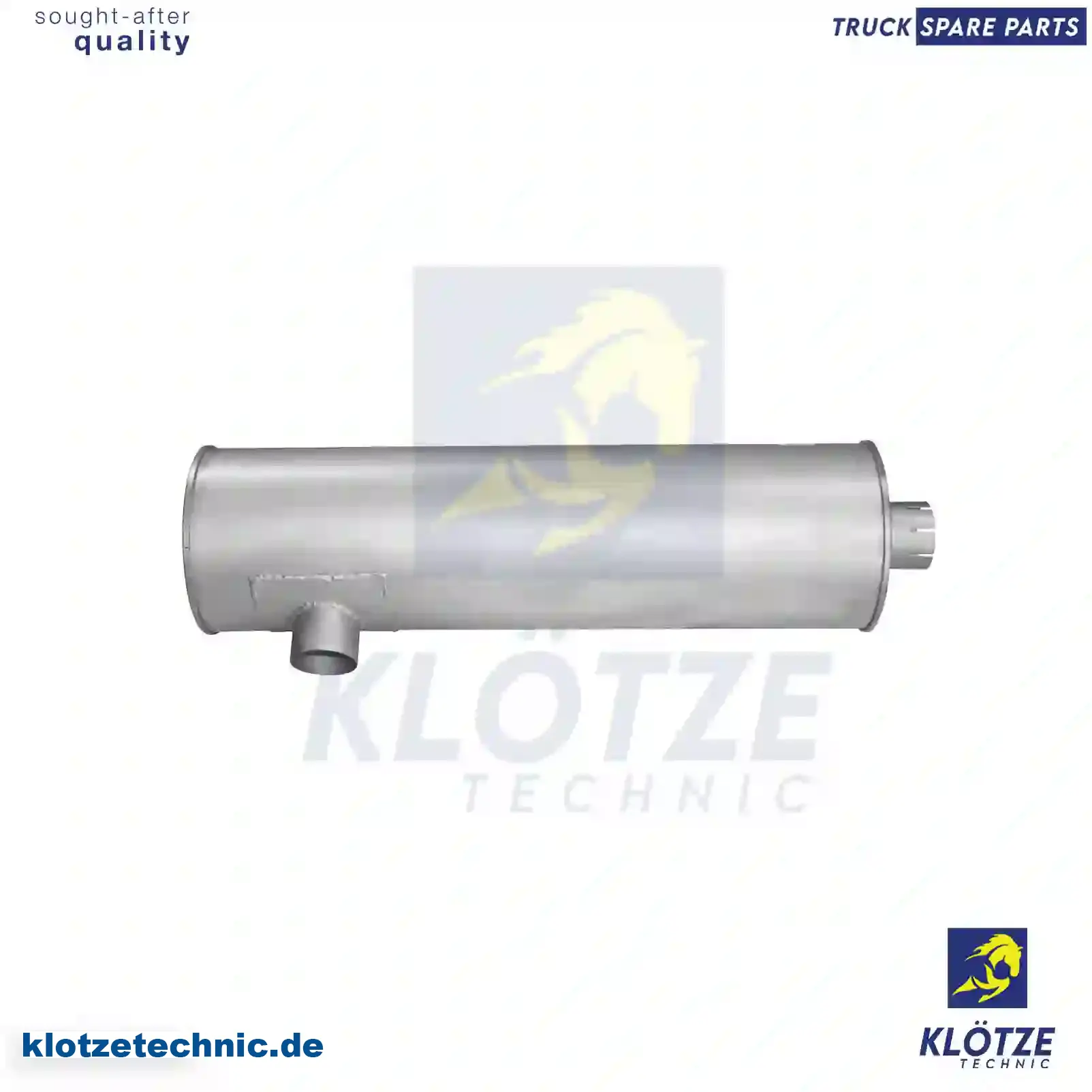 Silencer, 5010463758, ZG10355-0008 || Klötze Technic