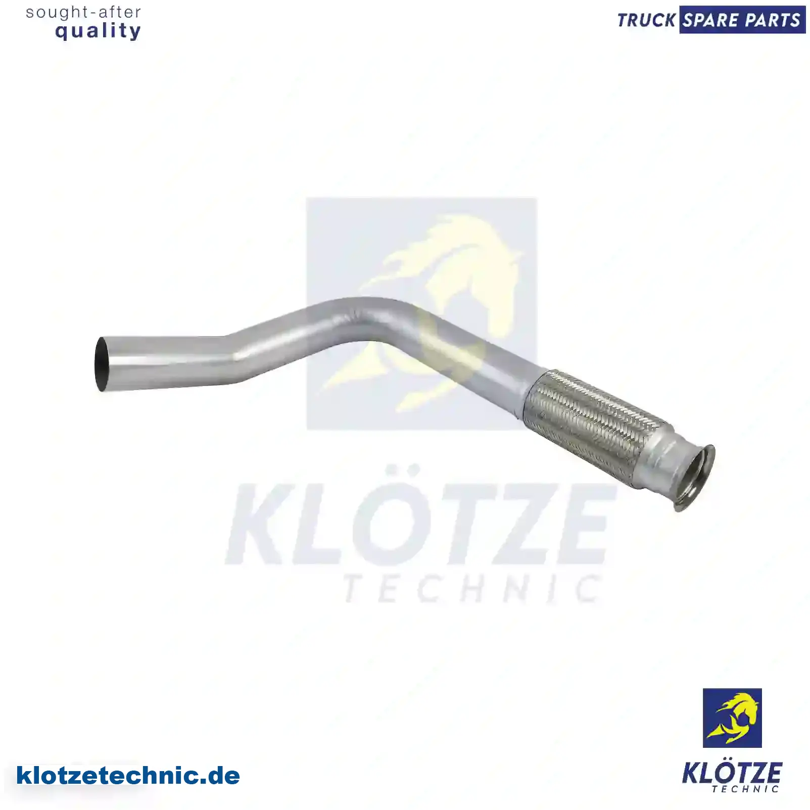 Front exhaust pipe, 5010317647, 50104 || Klötze Technic