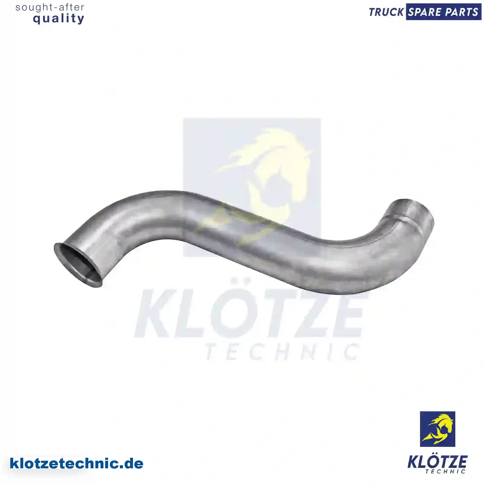 Front exhaust pipe, 5010547910, ZG10335-0008 || Klötze Technic