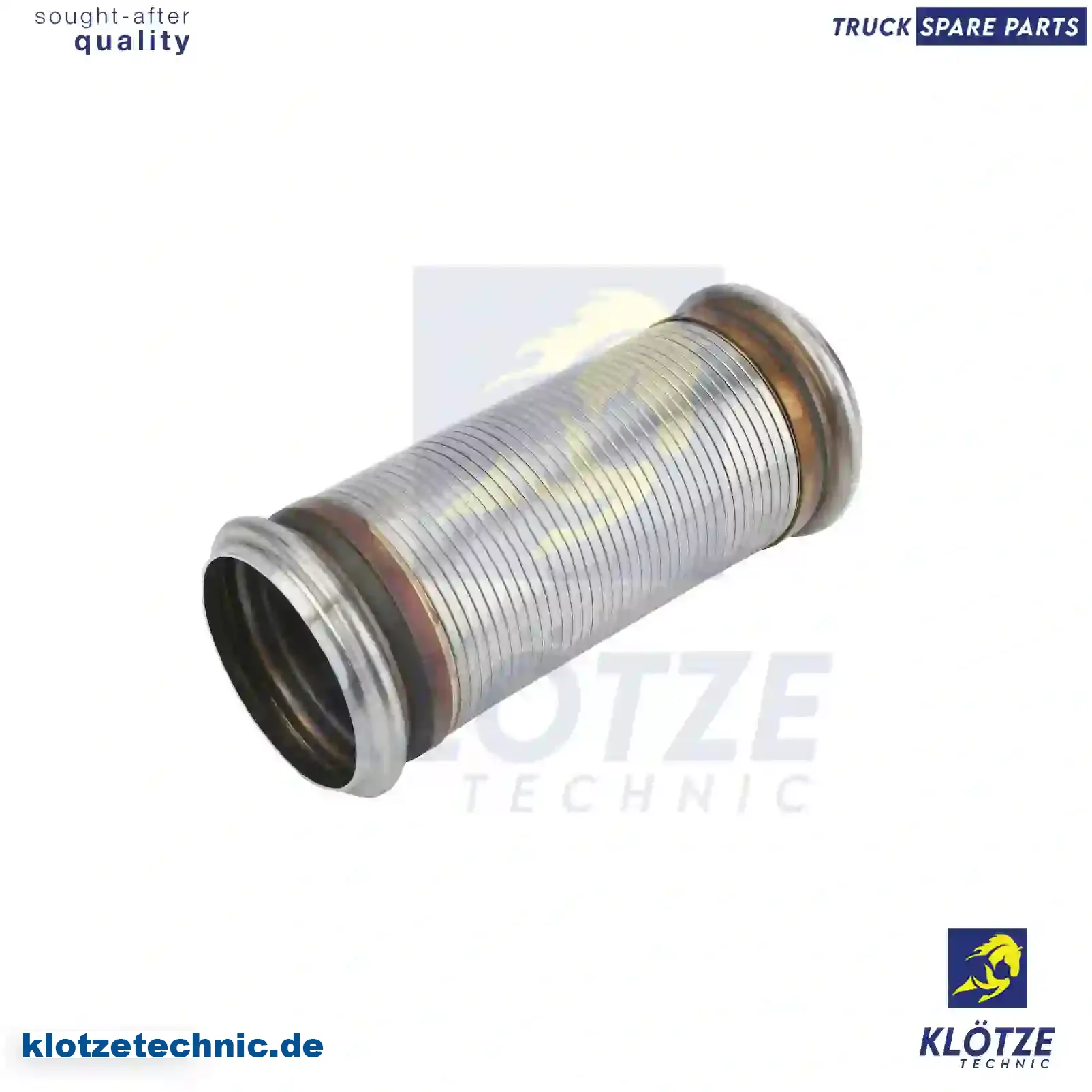 Flexible pipe, 7420709027, 7421838883, 20709027, 21838883, 22321908, ZG10319-0008 || Klötze Technic