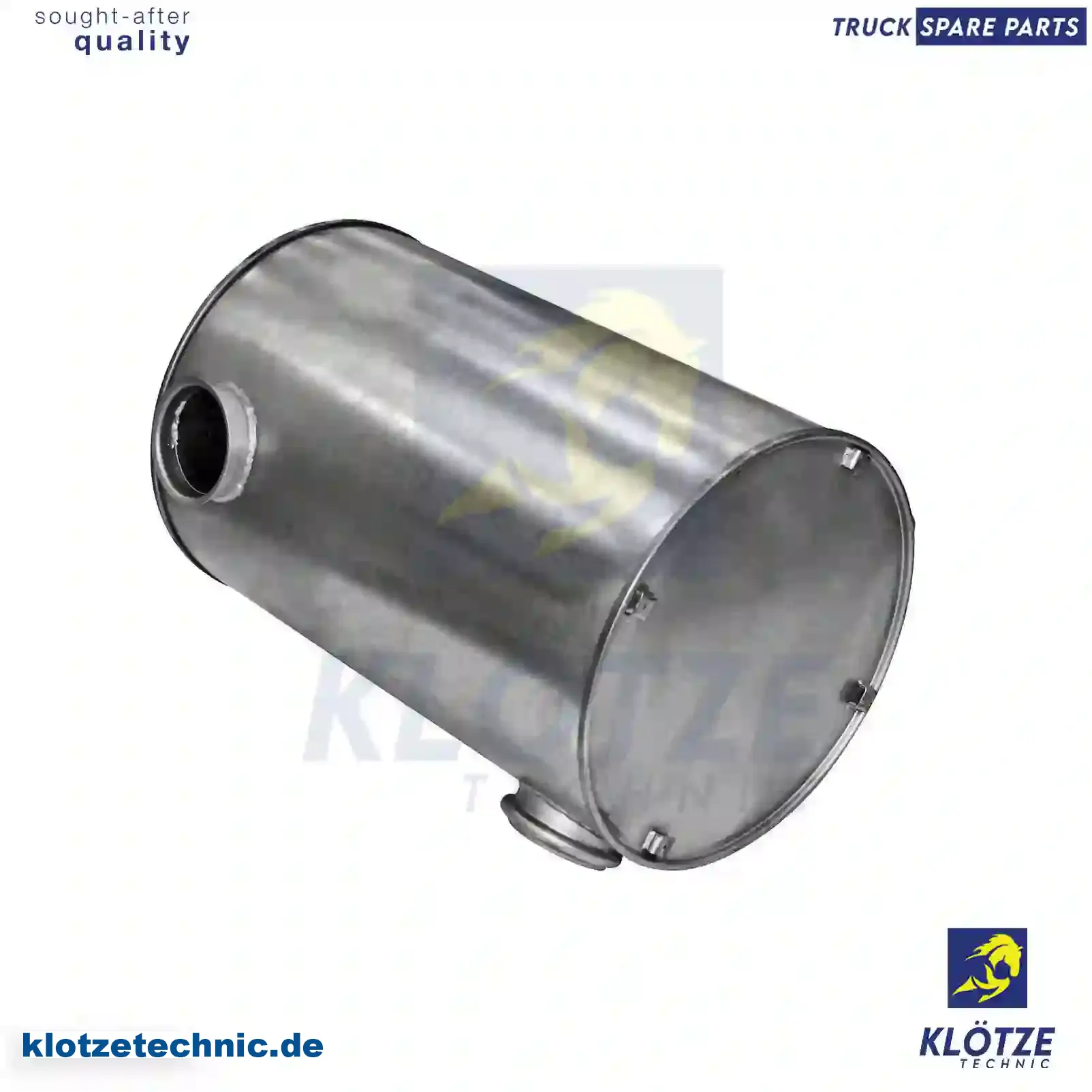 Silencer, 11665618, 1544915, 1665618, 1674673, ZG10345-0008 || Klötze Technic