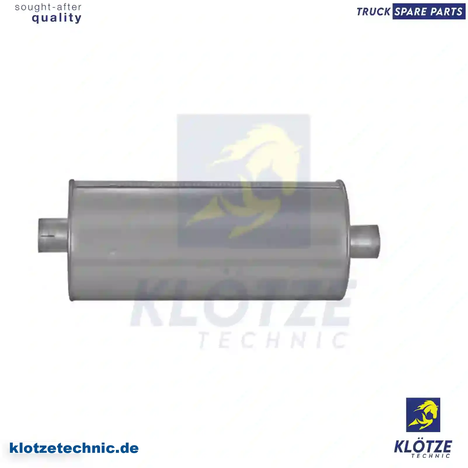 Silencer, 500370650, ZG10356-0008 || Klötze Technic