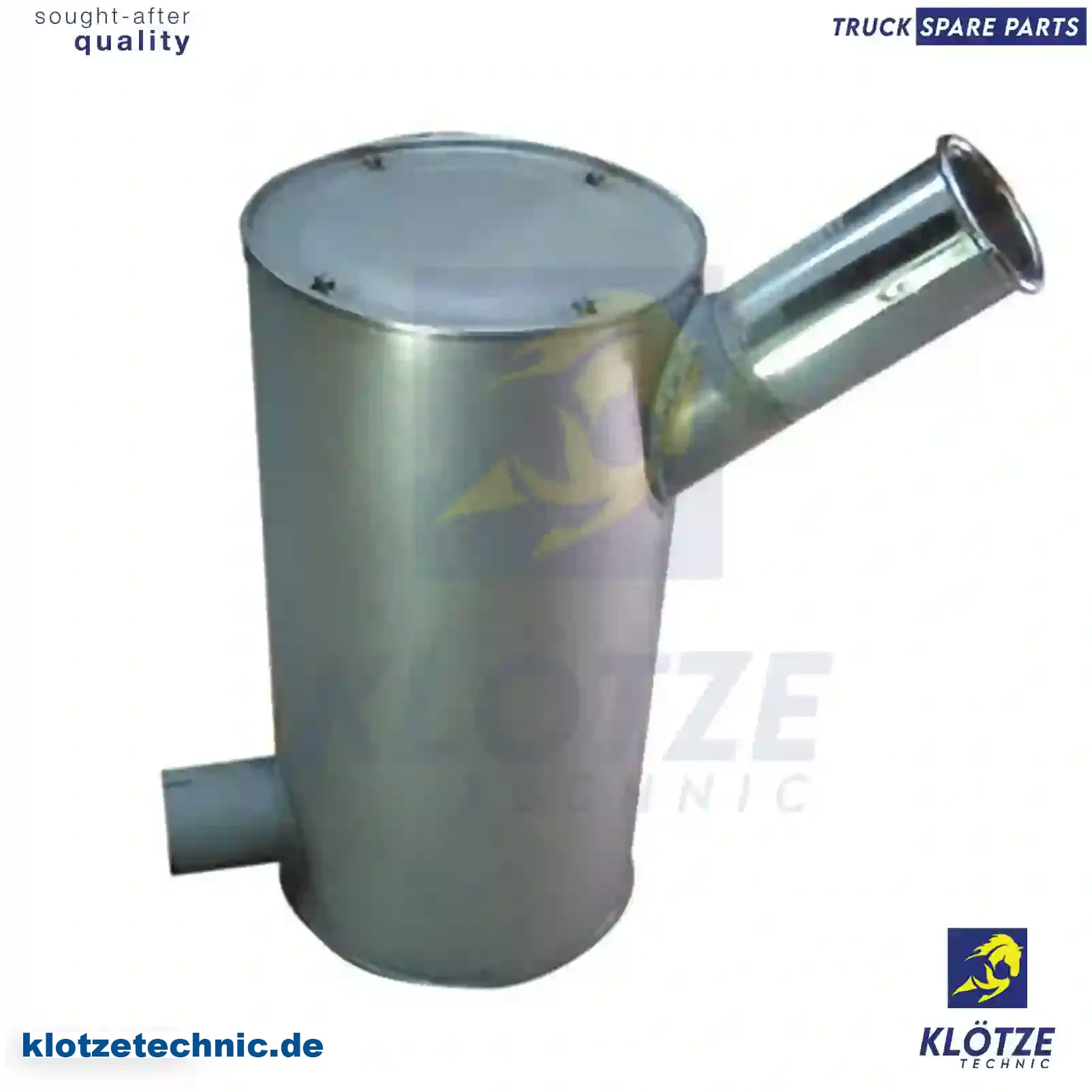 Silencer, 02996130, 08137210, 2996130, 41213758, 8137210 || Klötze Technic