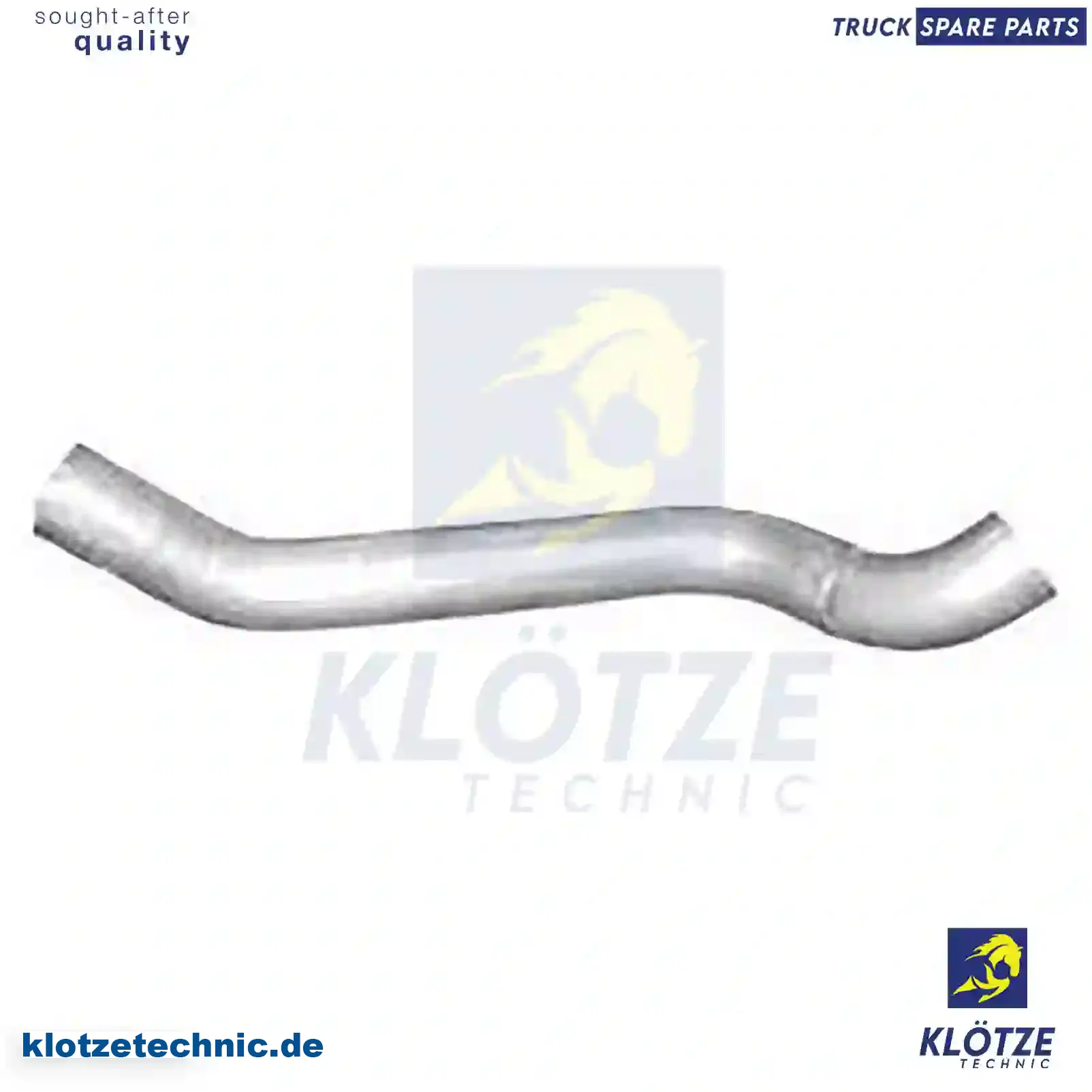 Exhaust pipe, 8137110, 813711 || Klötze Technic