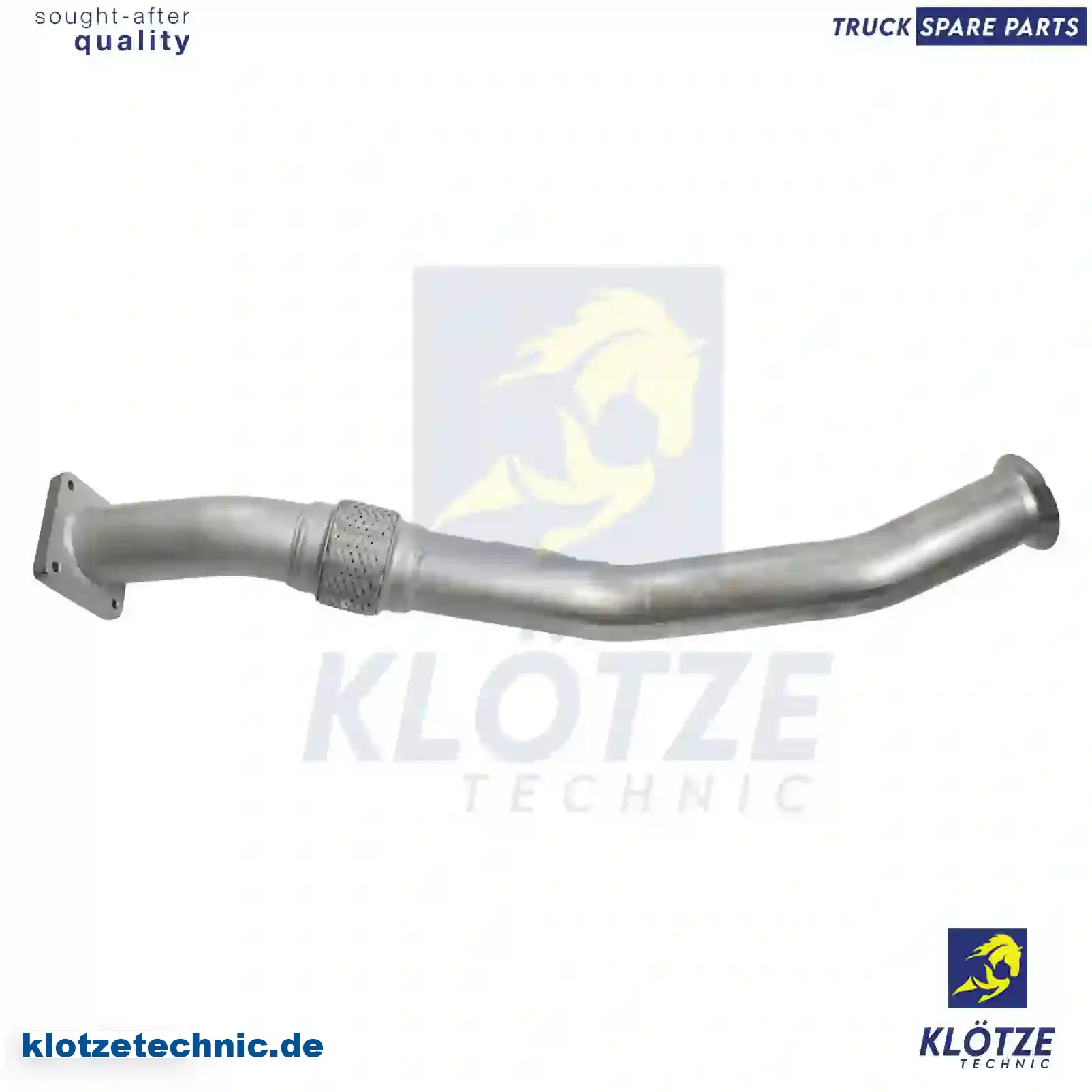 Exhaust pipe, 98419003, 98419097, 98454711, 99481953 || Klötze Technic