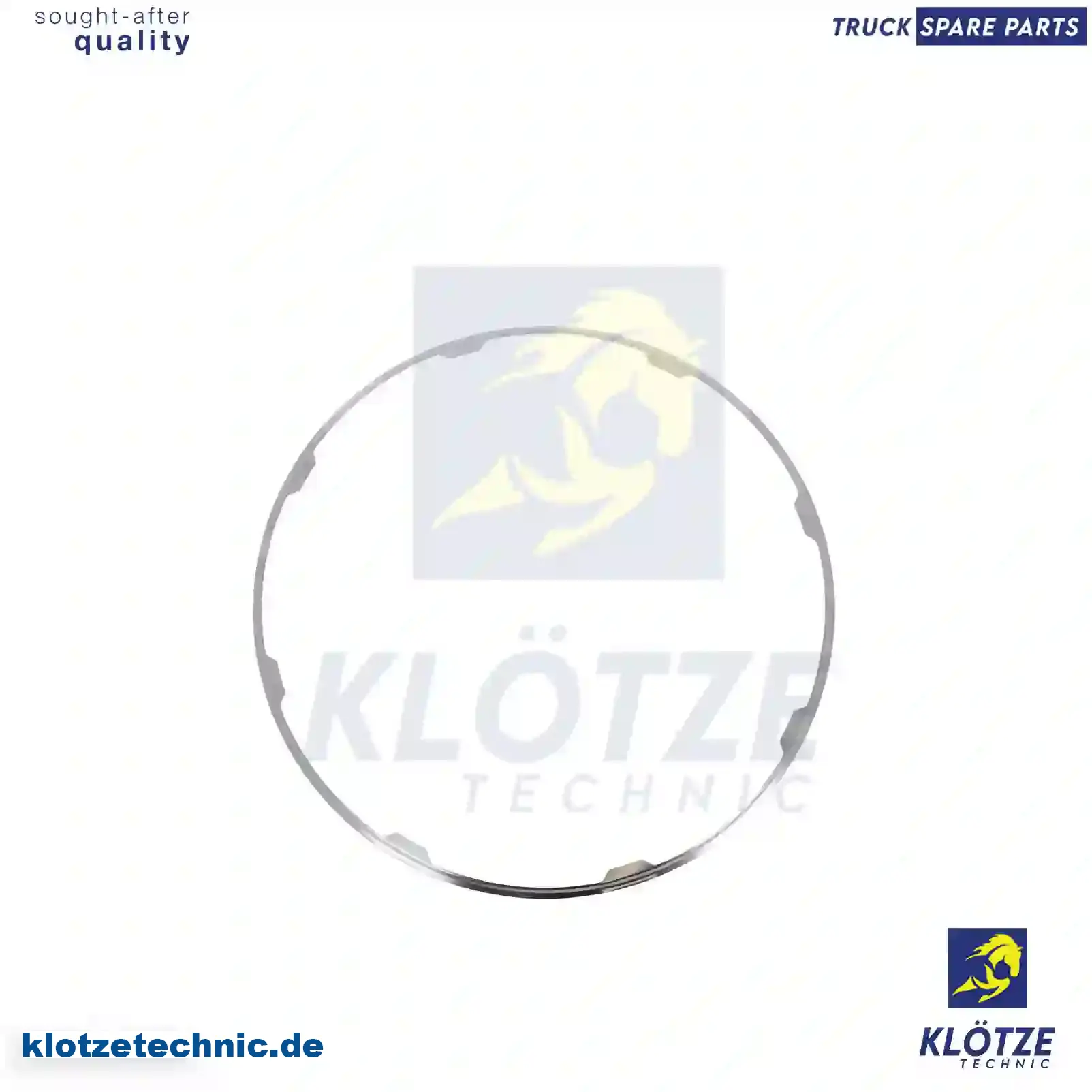 Gasket, catalyst converter, 21570880 || Klötze Technic