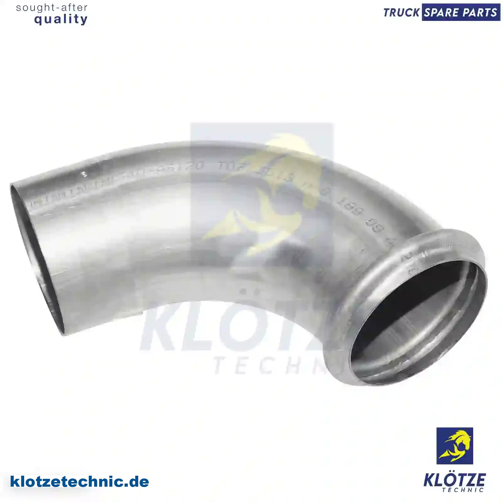 Exhaust pipe, 1088969, 8157257 || Klötze Technic