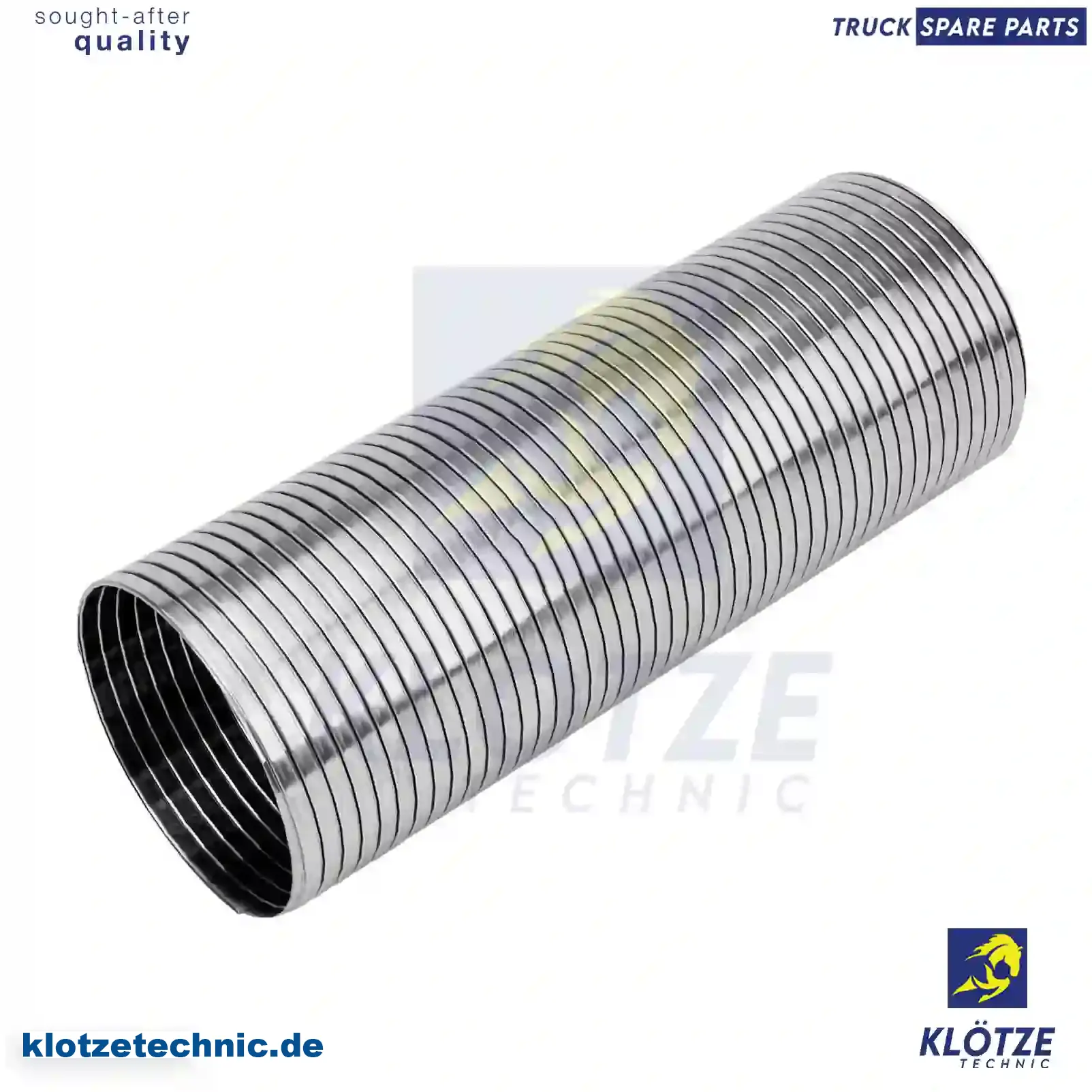 Flexible pipe, 1078121, 1608080, 20442237, 22442237, 8152558 || Klötze Technic