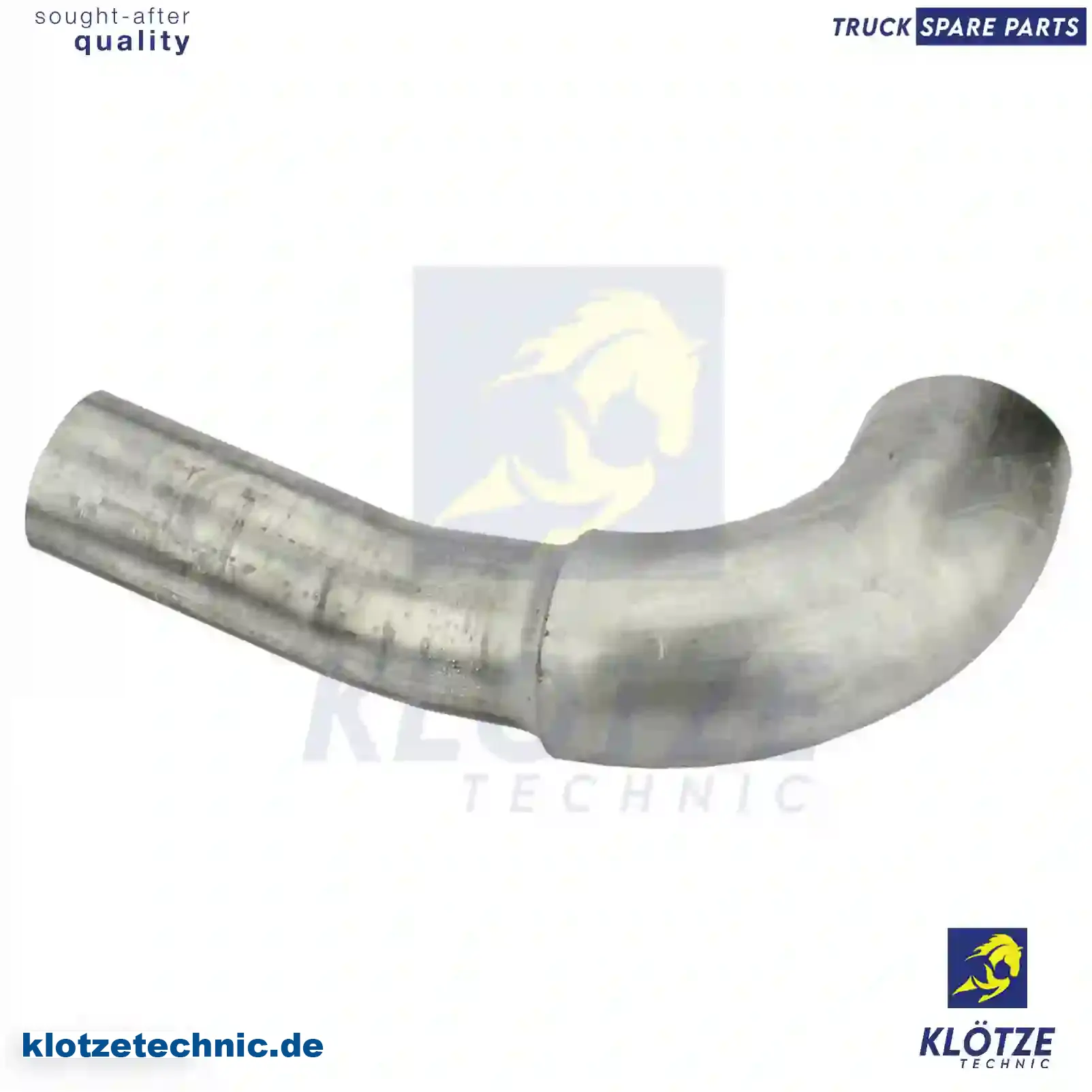 Front exhaust pipe, 1076136, ZG10333-0008 || Klötze Technic