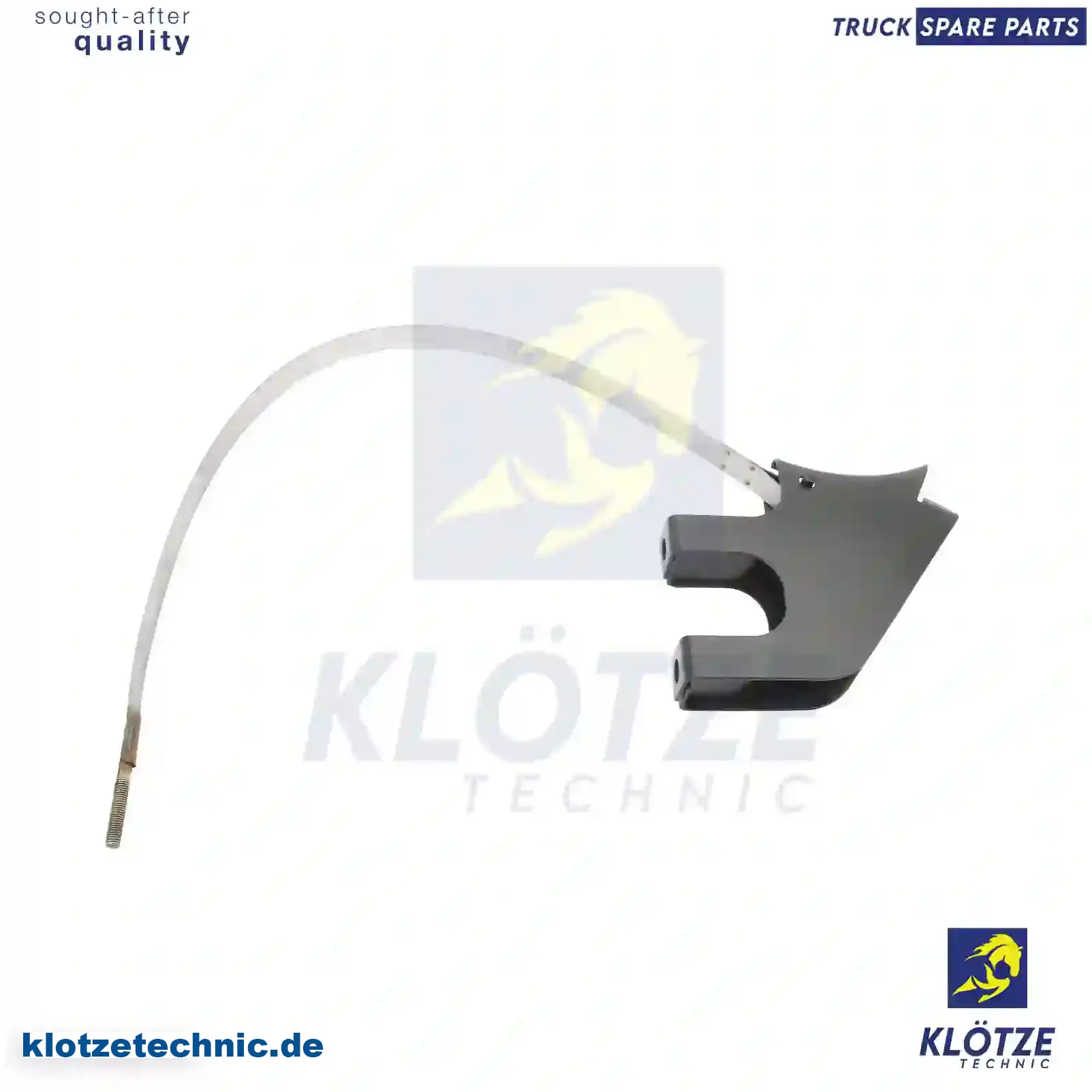 Bracket, silencer, 3950036 || Klötze Technic