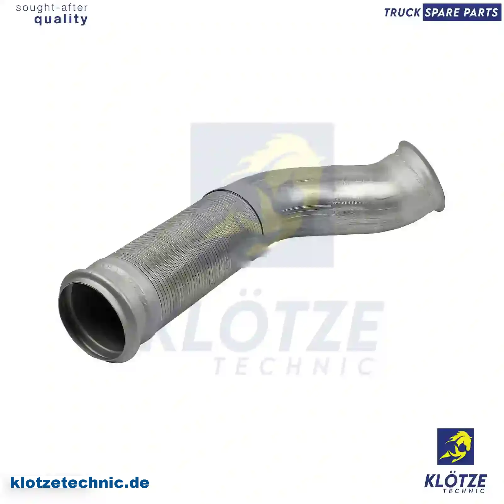 Exhaust pipe, 7421718681, 7422321903, 21718681, 22321903, ZG10298-0008 || Klötze Technic