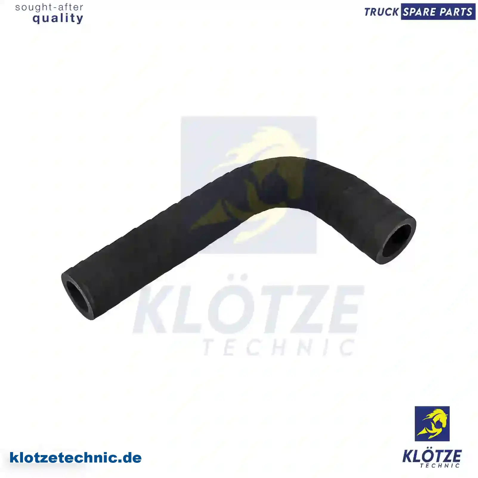 Hose, oil cooler, 1629909, 3197764 || Klötze Technic