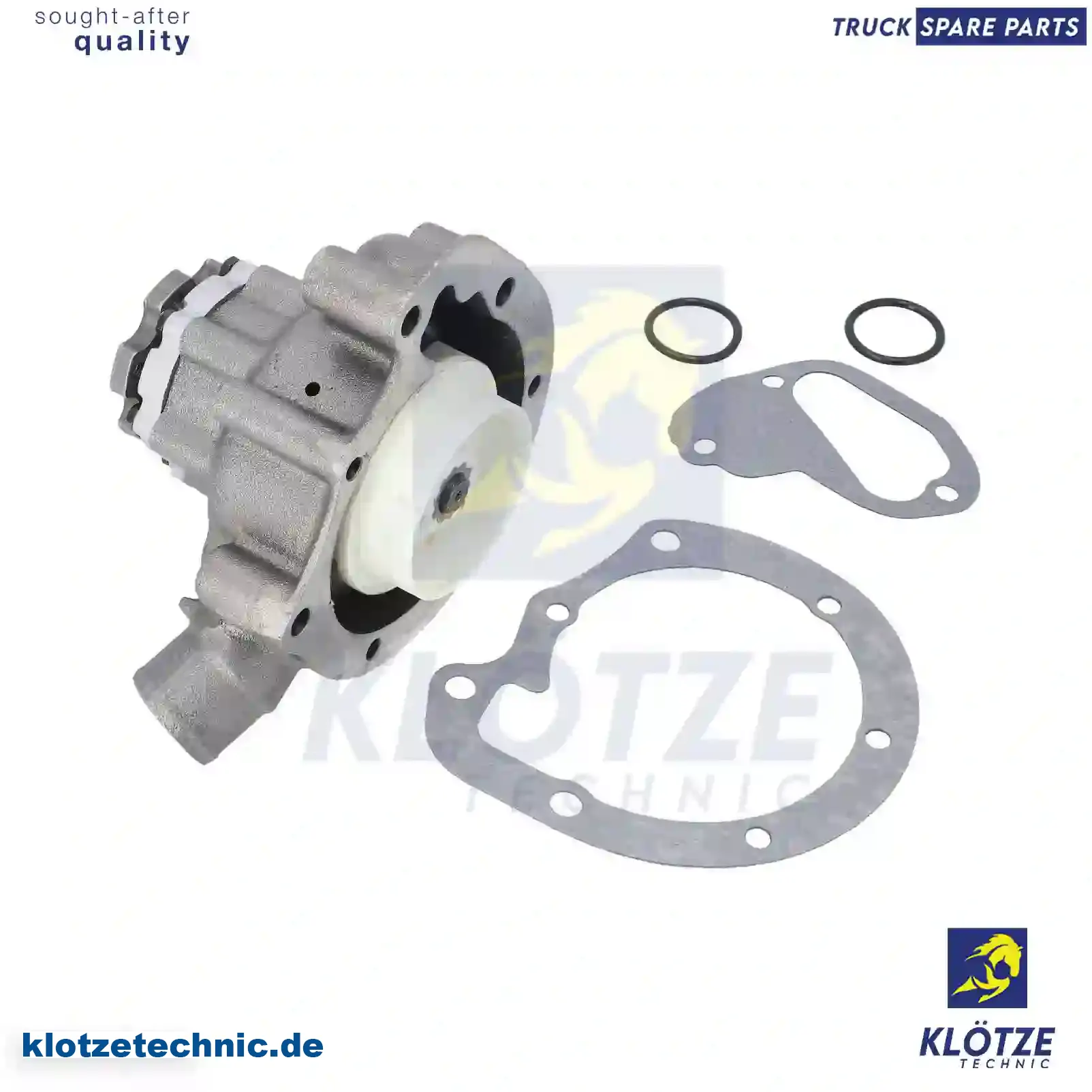 Water pump, without connection tube, 3642000101, 3642000901, 3642002001, 364200200180 || Klötze Technic