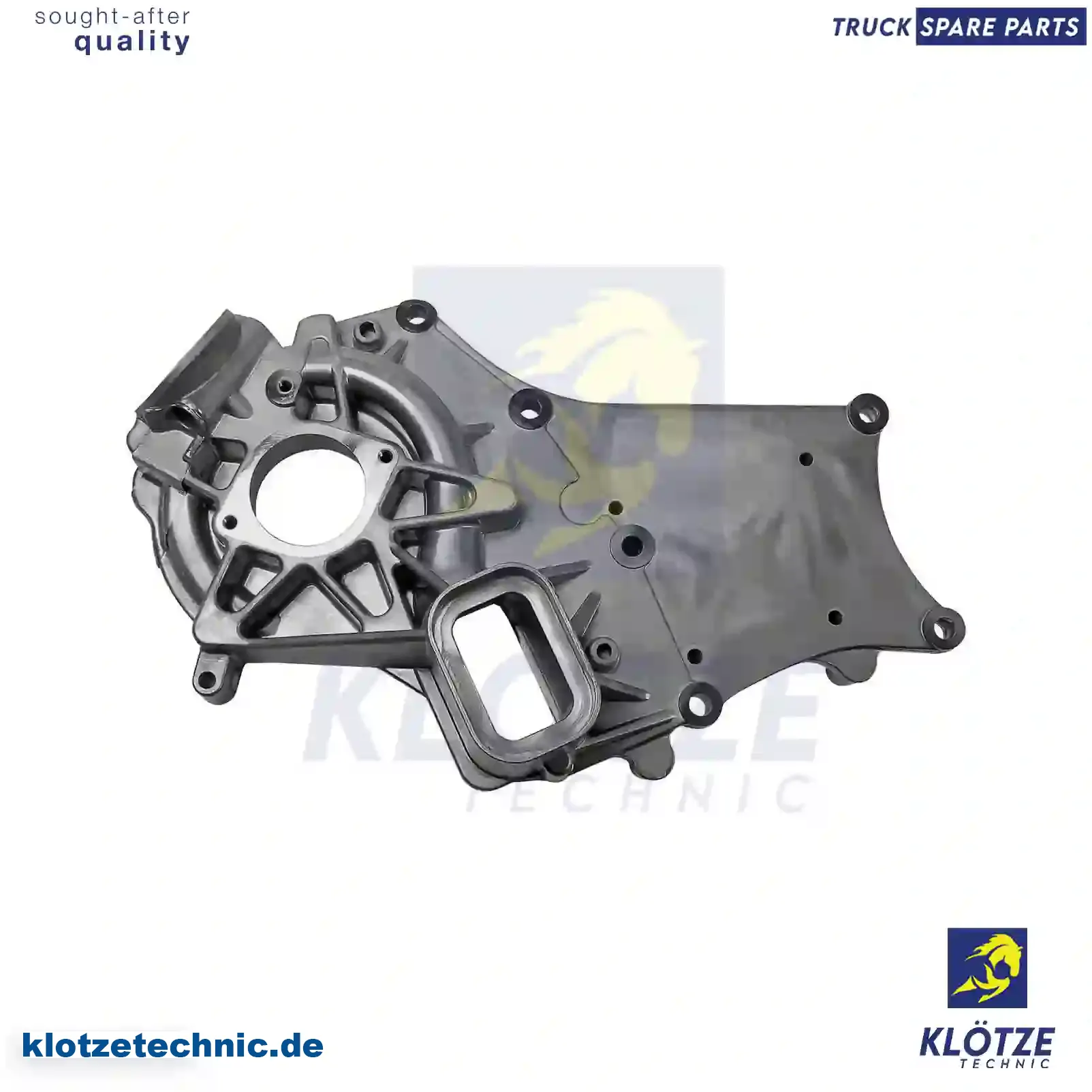 Water pump housing, 7420539530, 7422195476, 20539530, 22165476, 22195476 || Klötze Technic