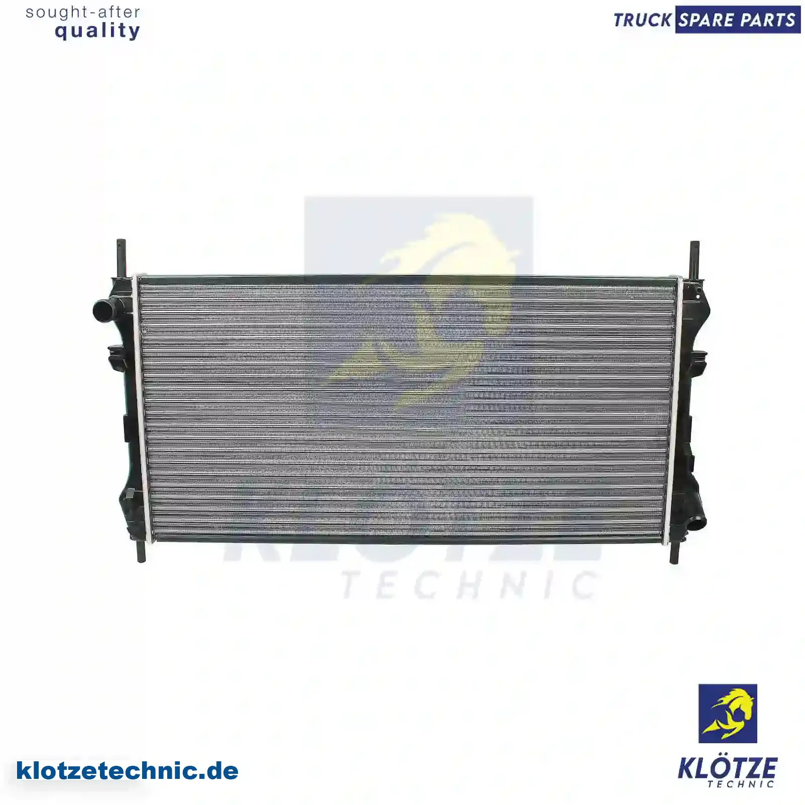 Radiator, 1671800, 1C1H-8005-FD, 1C1H-8005-FE, 1C1H-8005-JA, 1C1H-8005-JB, 1C1H-8005-JC, 1C1H-8005-JD, 1C1H-8005-JE, 4070925, 4084418, 4104714, 4156969, 4331444, 4493553, 4596740, ME1C1H-8005-JE || Klötze Technic