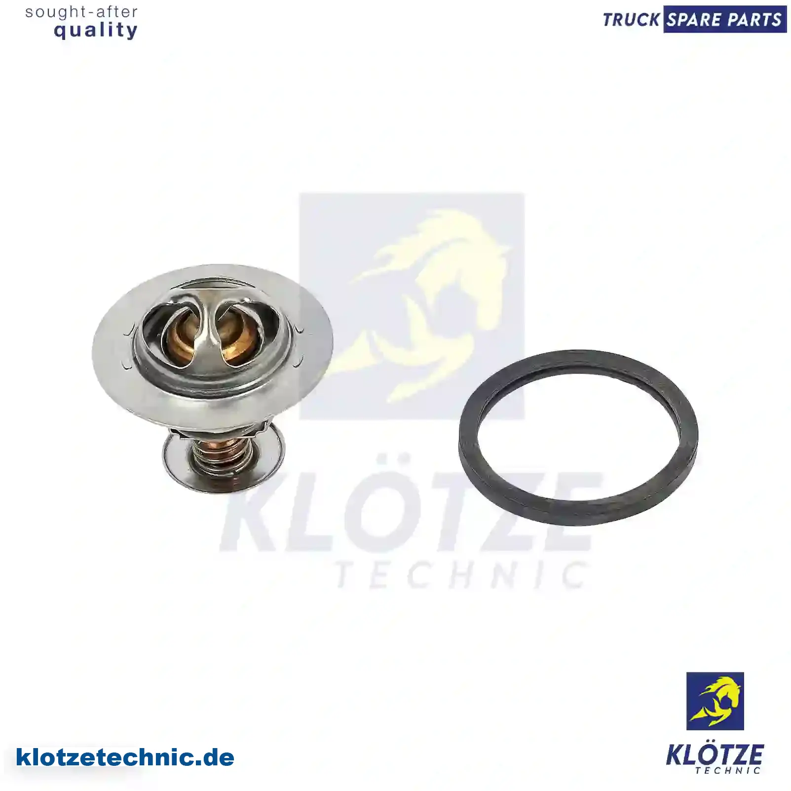 Thermostat, with gasket, 133823, 9616090180, 133823 || Klötze Technic