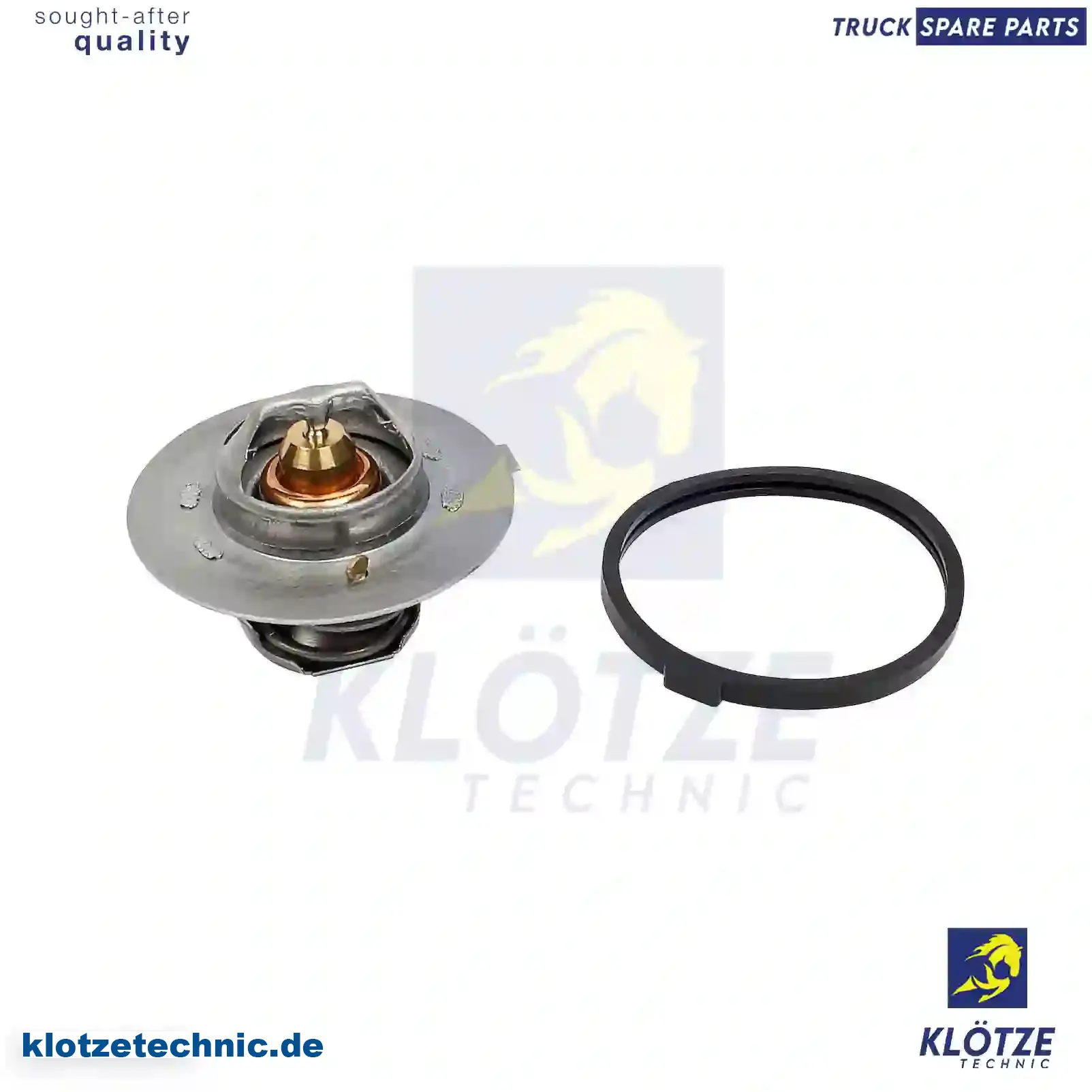 Thermostat, with gasket, 133747, 9150072380, 133747 || Klötze Technic